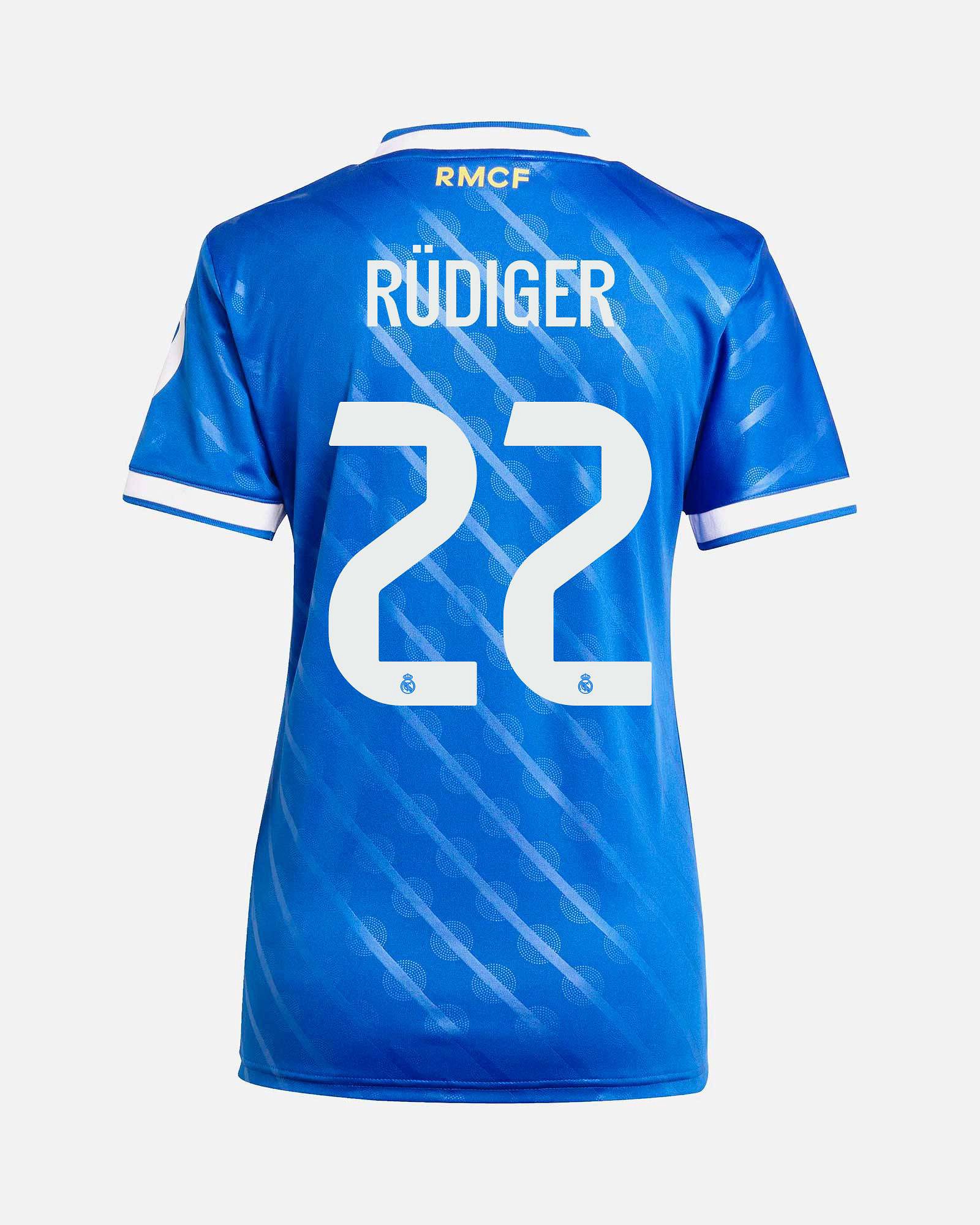 Camiseta 3ª Real Madrid 2025/2026 Rüdiger - Fútbol Factory