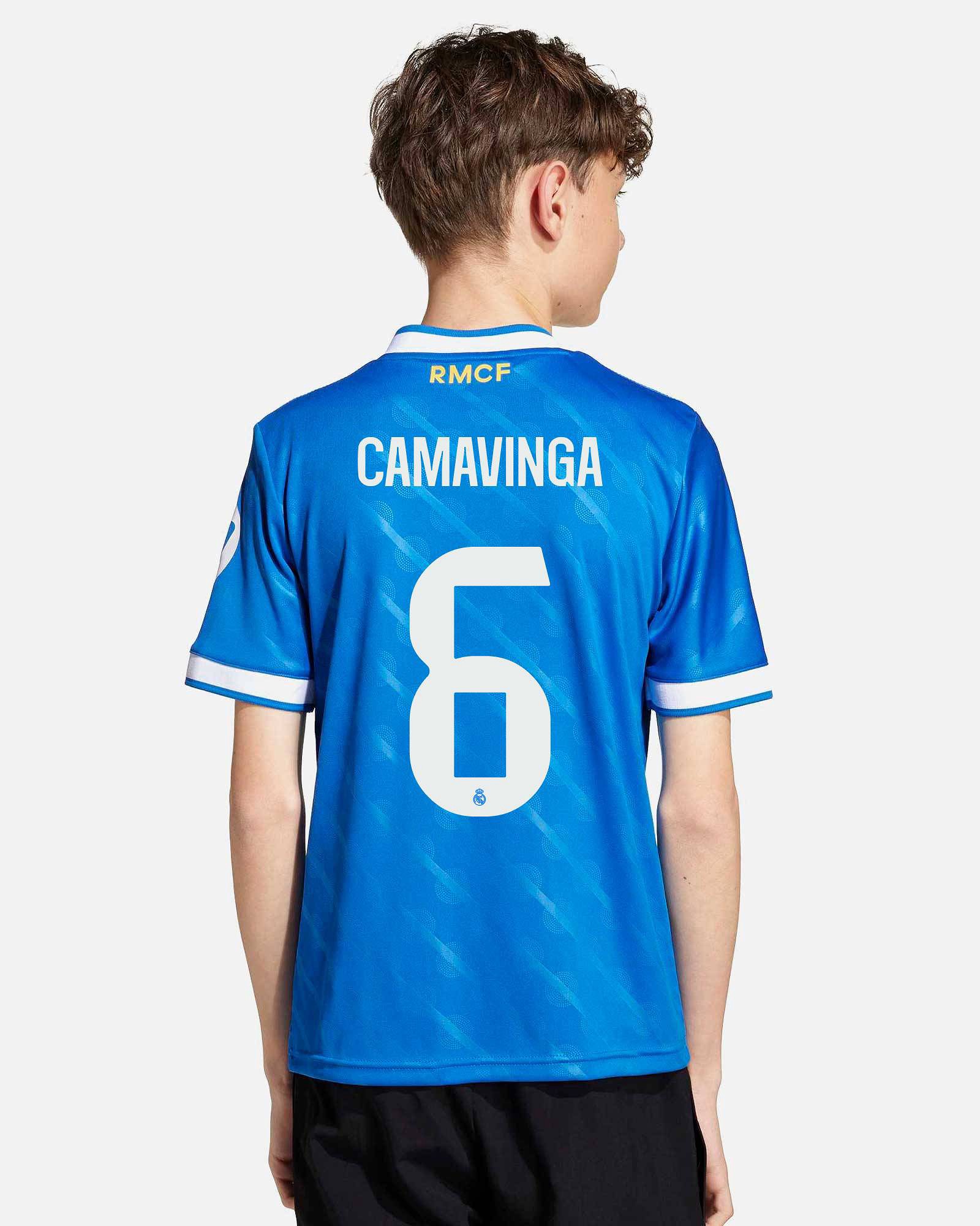 Camiseta 3ª Real Madrid 2025/2026 Camavinga - Fútbol Factory