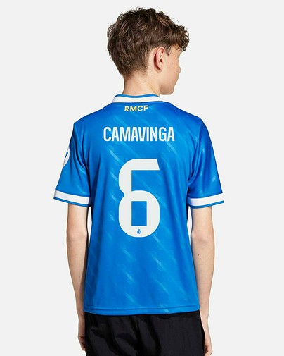 Camiseta 3ª Real Madrid 2025/2026 Camavinga
