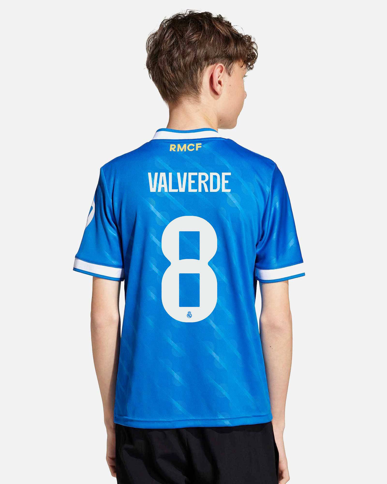 Camiseta 3ª Real Madrid 2025/2026 Valverde Camiseta 3ª Real Madrid 2025/2026 Valverde - Fútbol Factory