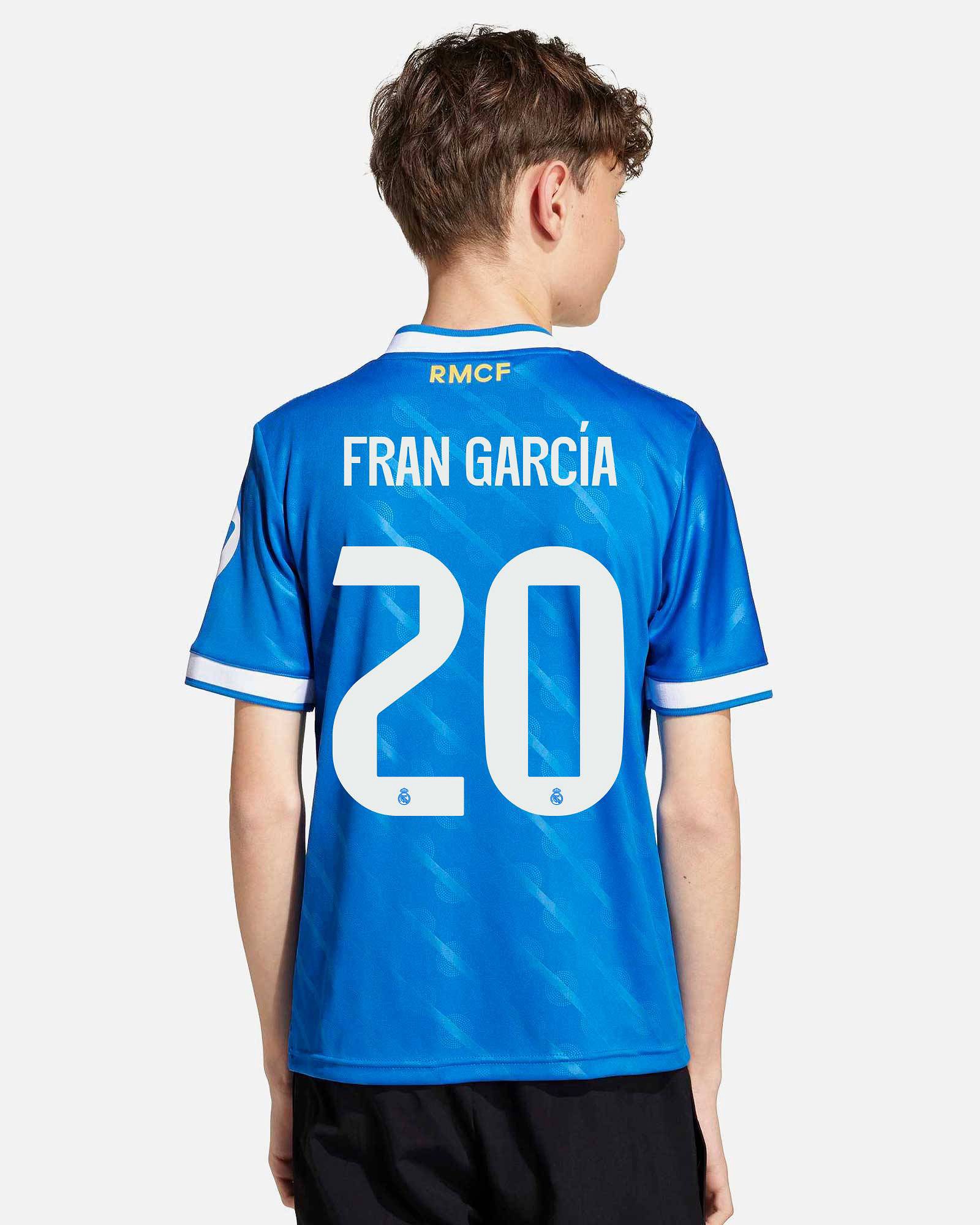 Camiseta 3ª Real Madrid 2025/2026 Fran García - Fútbol Factory