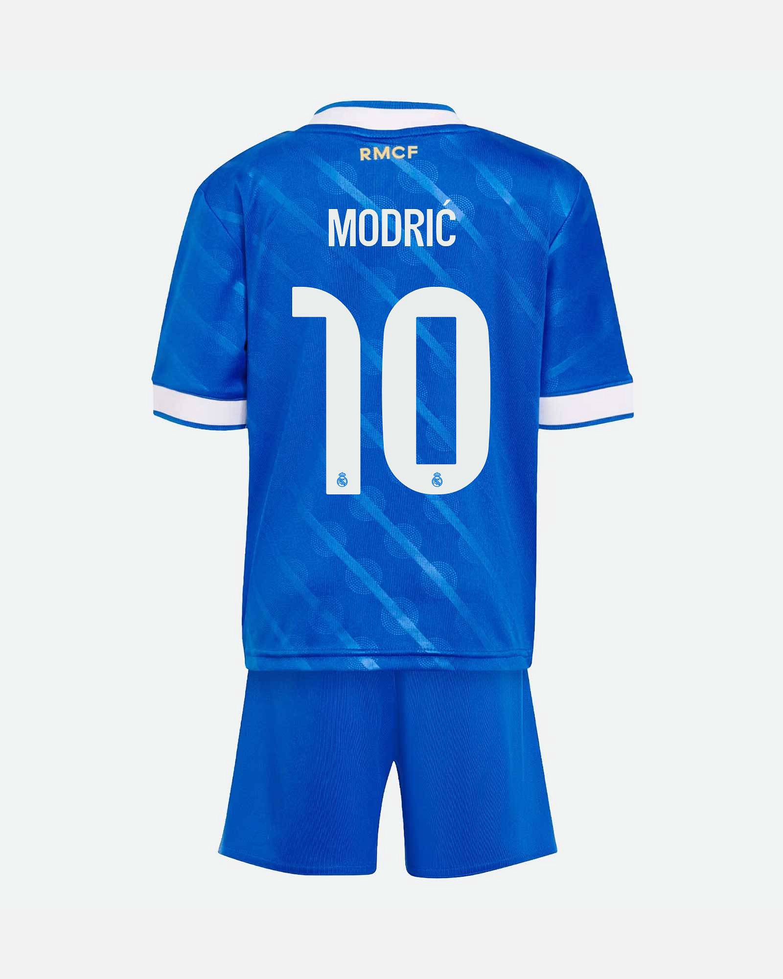 Mini conjunto 3ª Real Madrid 2025/2026 Modric - Fútbol Factory