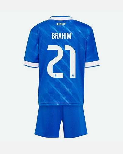 Mini conjunto 3ª Real Madrid 2025/2026 Brahim