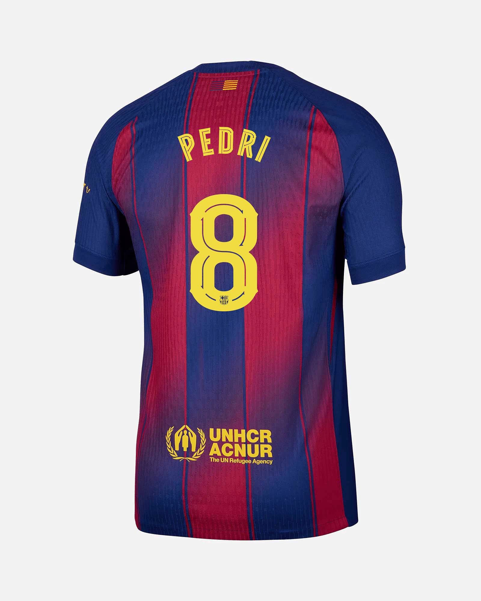 Camiseta 1ª FC Barcelona 2025/2026 Match Pedri Camiseta 1ª FC Barcelona 2025/2026 Match Pedri - Fútbol Factory