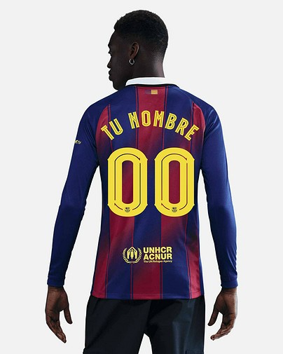 Camiseta manga larga 1ª FC Barcelona 2025/2026  Personalizado