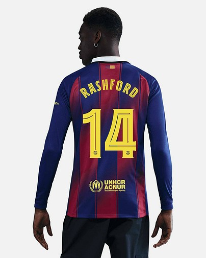 Camiseta de manga comprida 1ª FC Barcelona 2025/2026 Pablo Torre