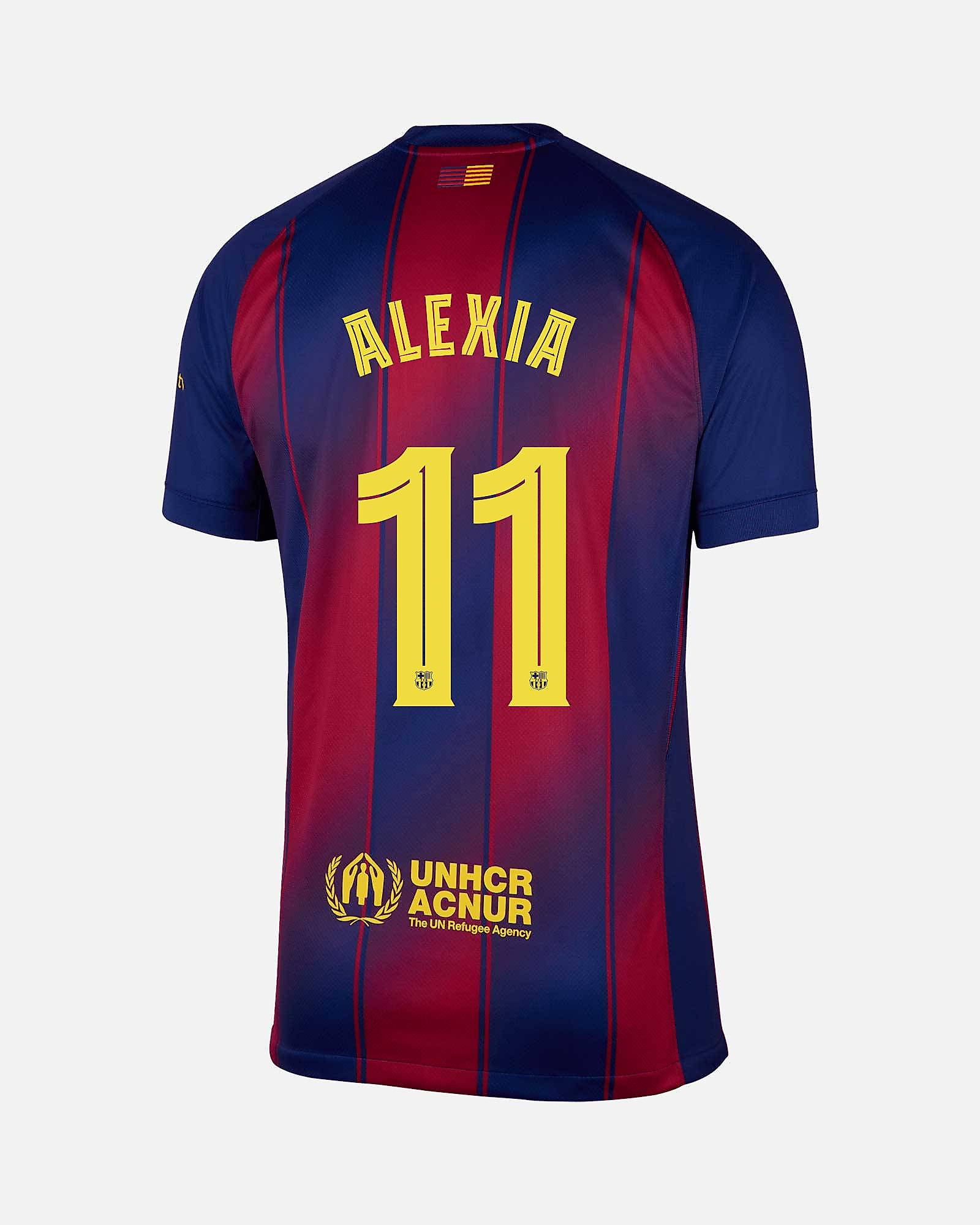Camiseta 1ª FC Barcelona 2025/2026  Alexia - Fútbol Factory