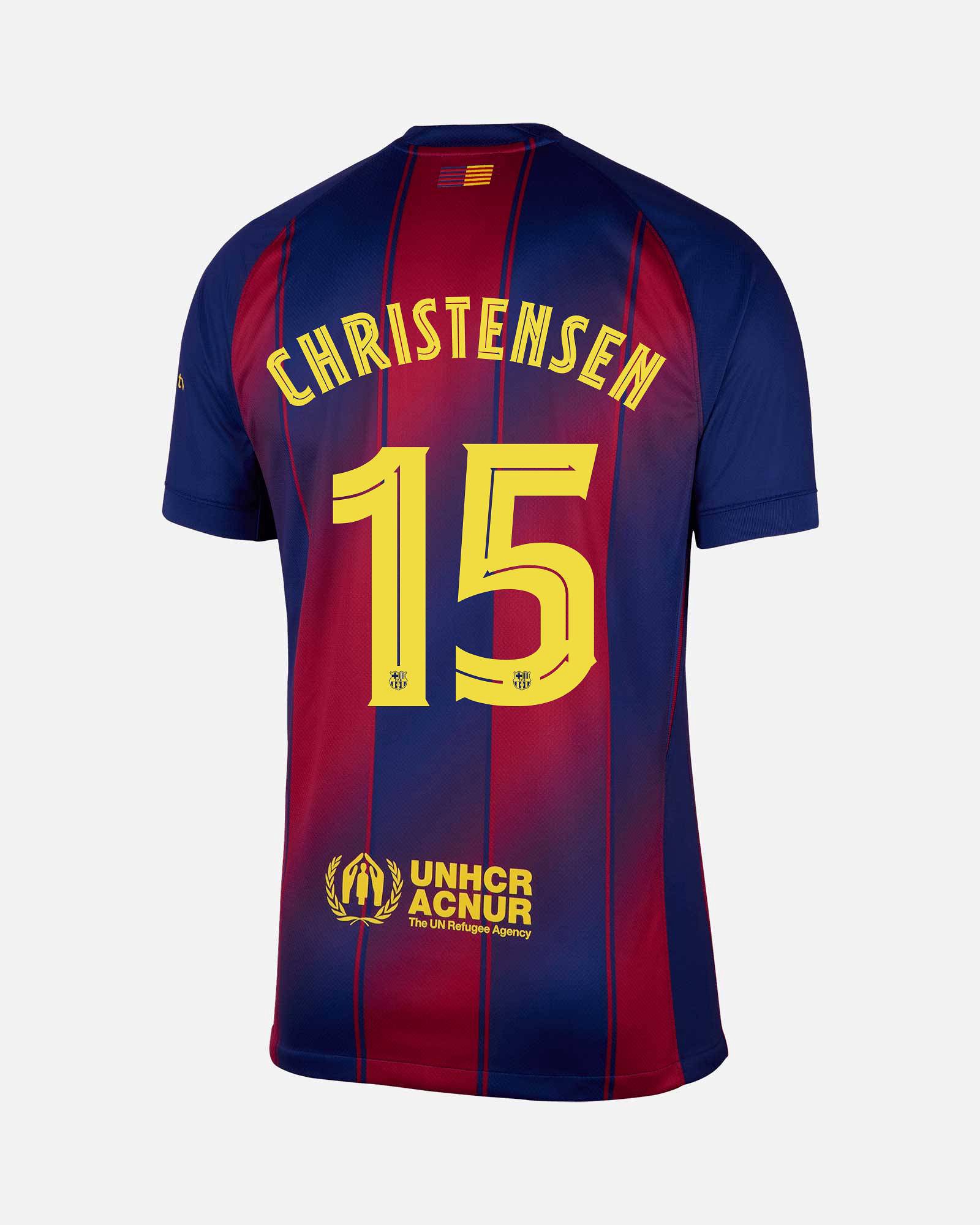 Camiseta 1ª FC Barcelona 2025/2026  Christensen - Fútbol Factory