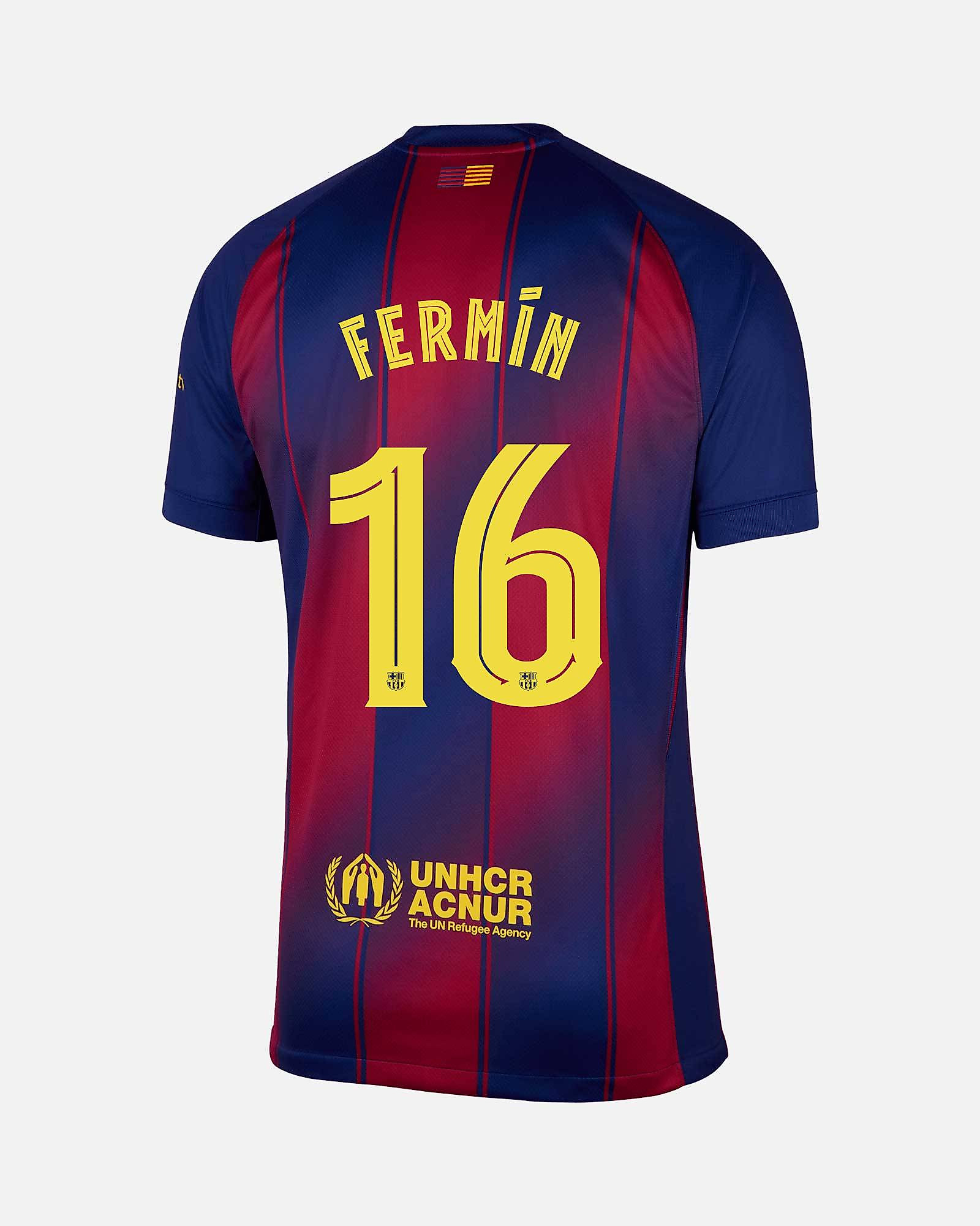 Camiseta 1ª FC Barcelona 2025/2026  Fermín - Fútbol Factory