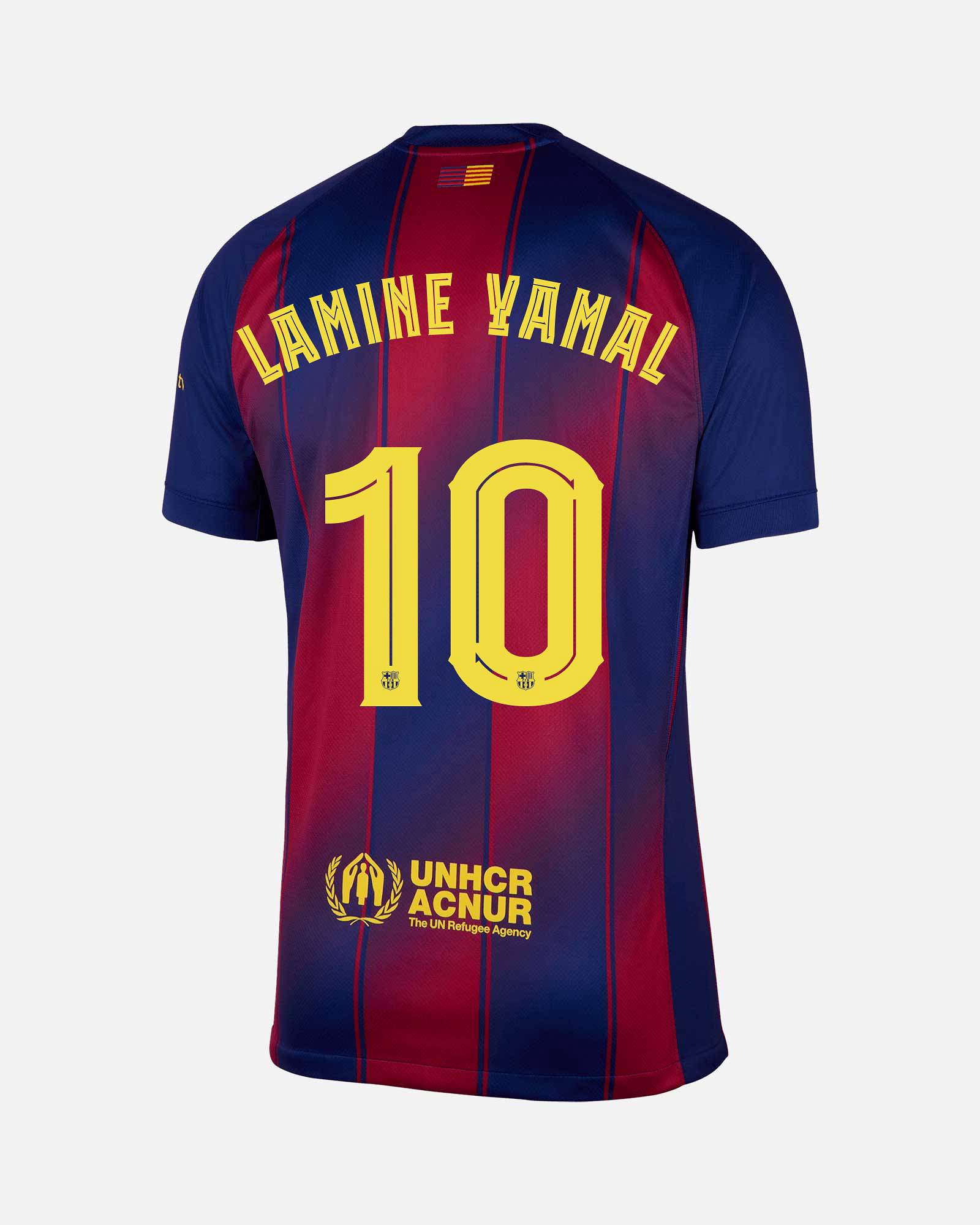 Camiseta 1ª FC Barcelona 2025/2026  Lamine Yamal - Fútbol Factory
