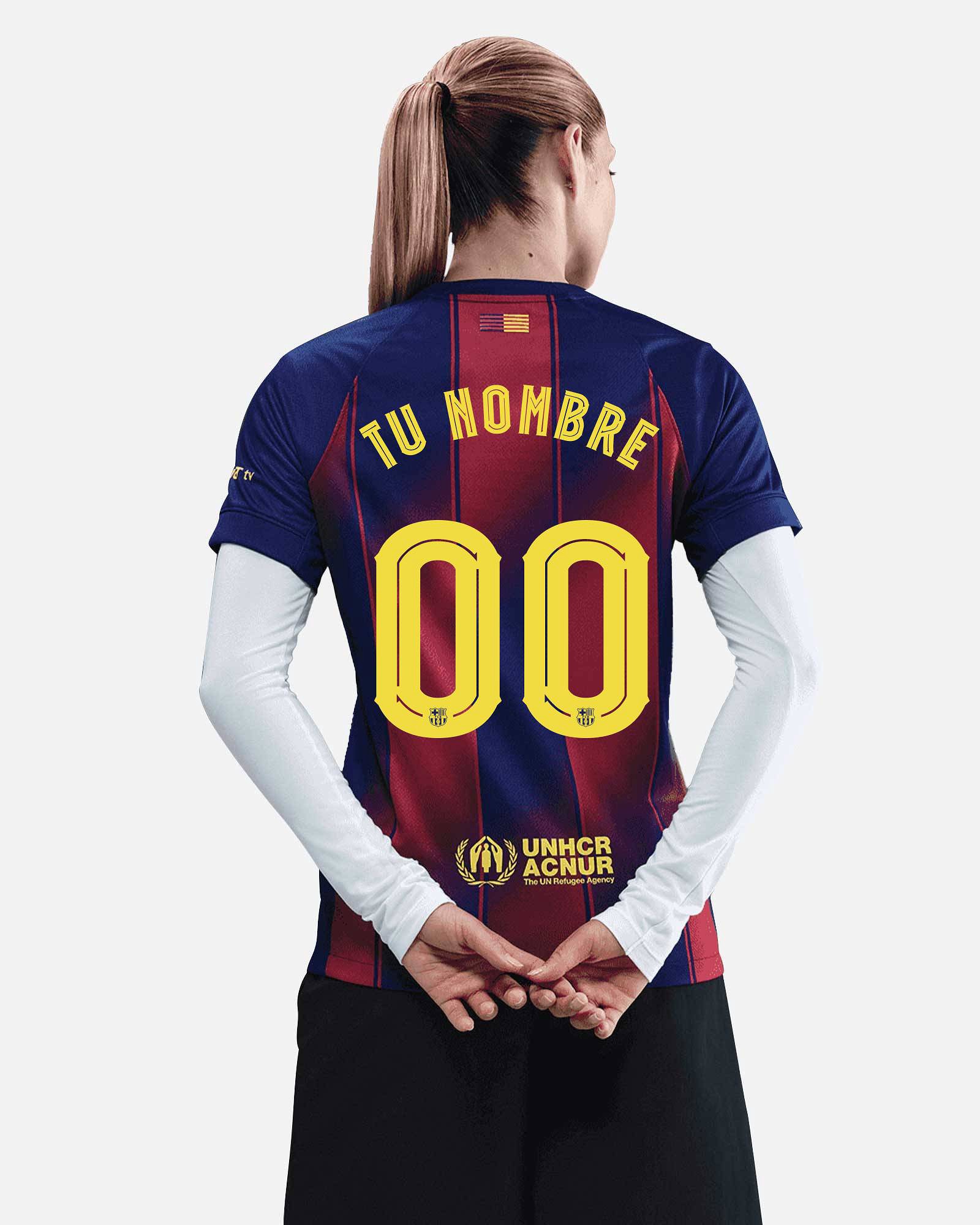 Camiseta 1ª FC Barcelona 2025/2026  Personalizado - Fútbol Factory