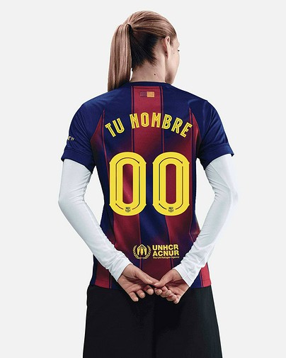Camiseta 1ª FC Barcelona 2025/2026  Personalizado