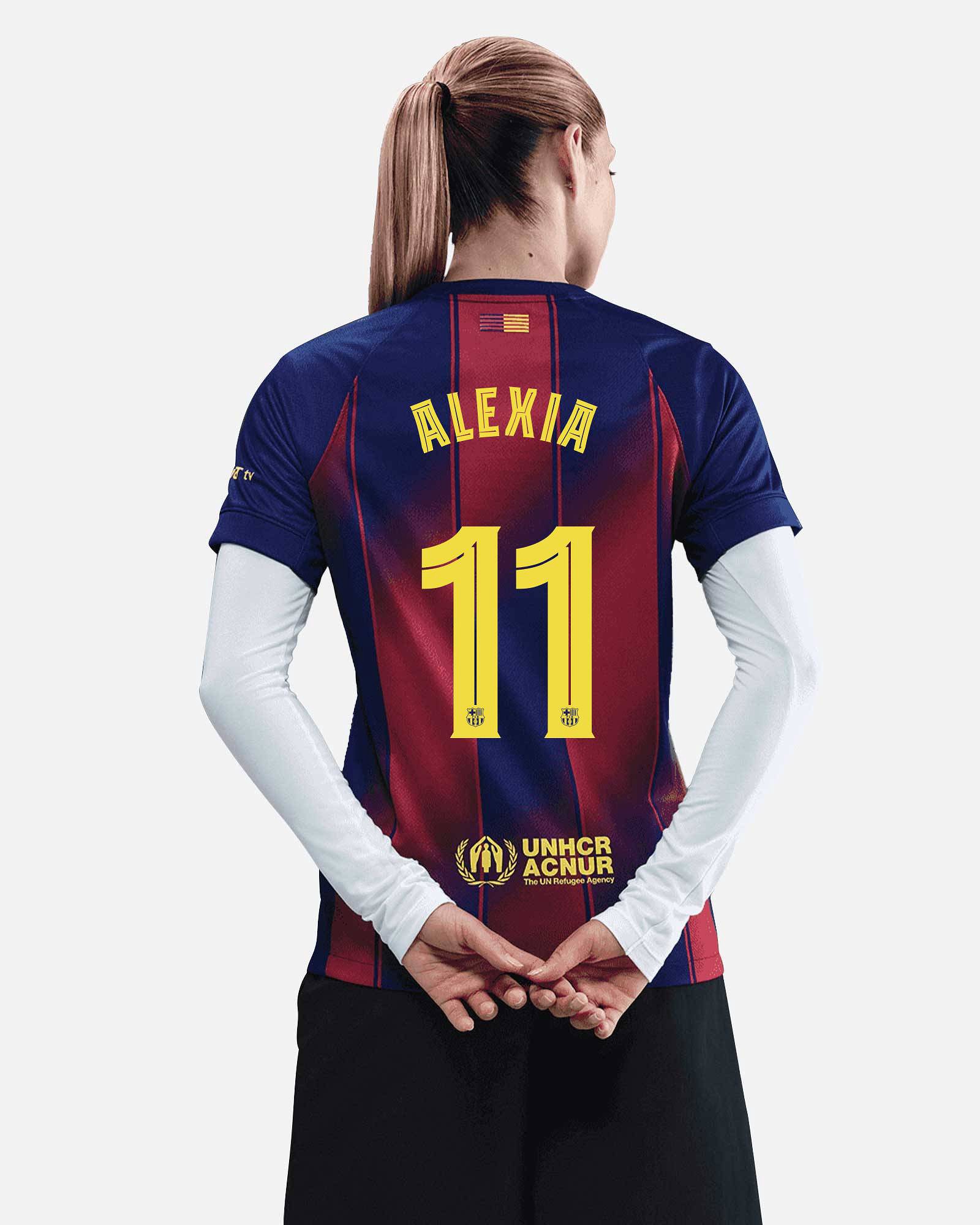 Camiseta 1ª FC Barcelona 2025/2026  Alexia - Fútbol Factory