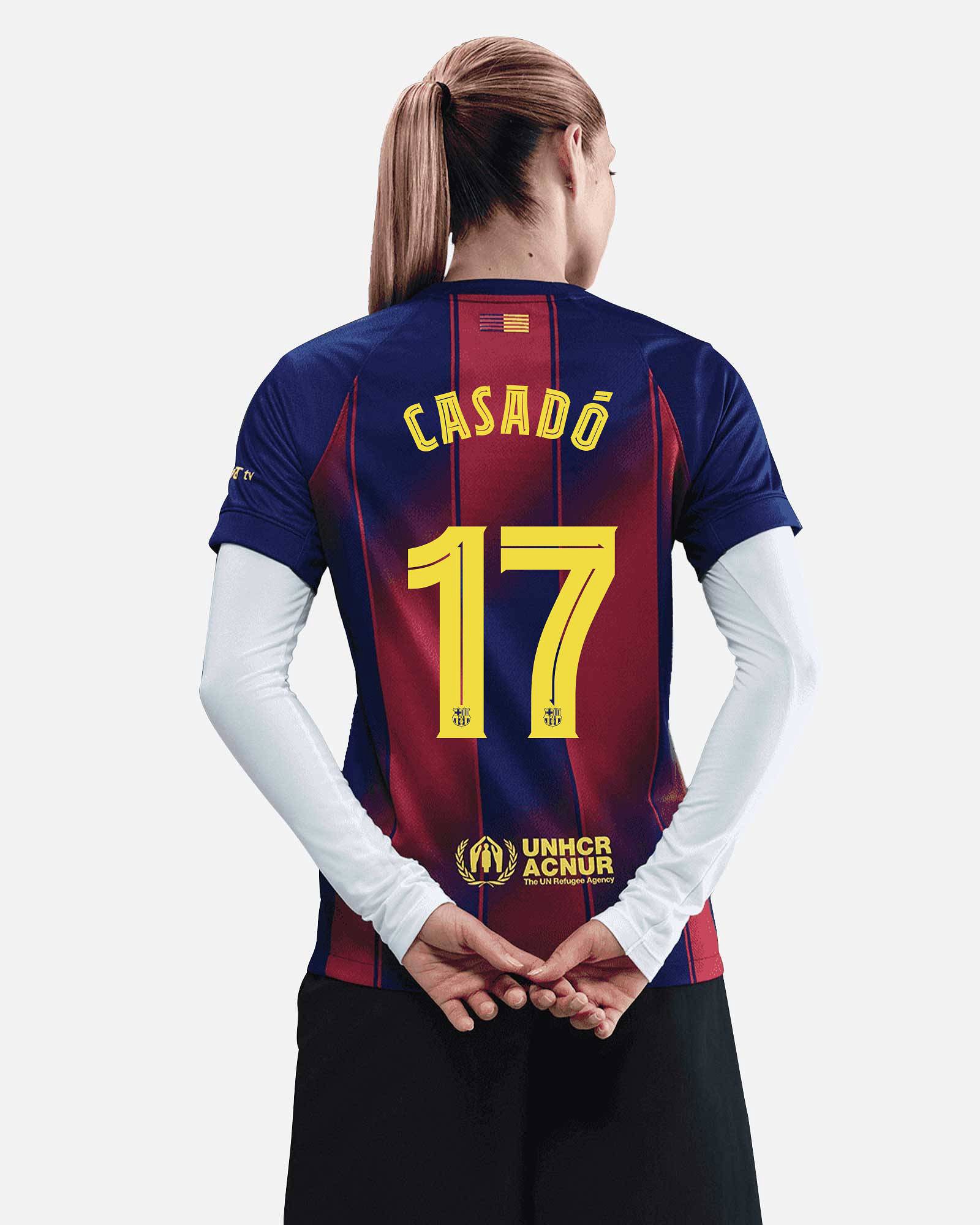 Camiseta 1ª FC Barcelona 2025/2026  Casadó - Fútbol Factory