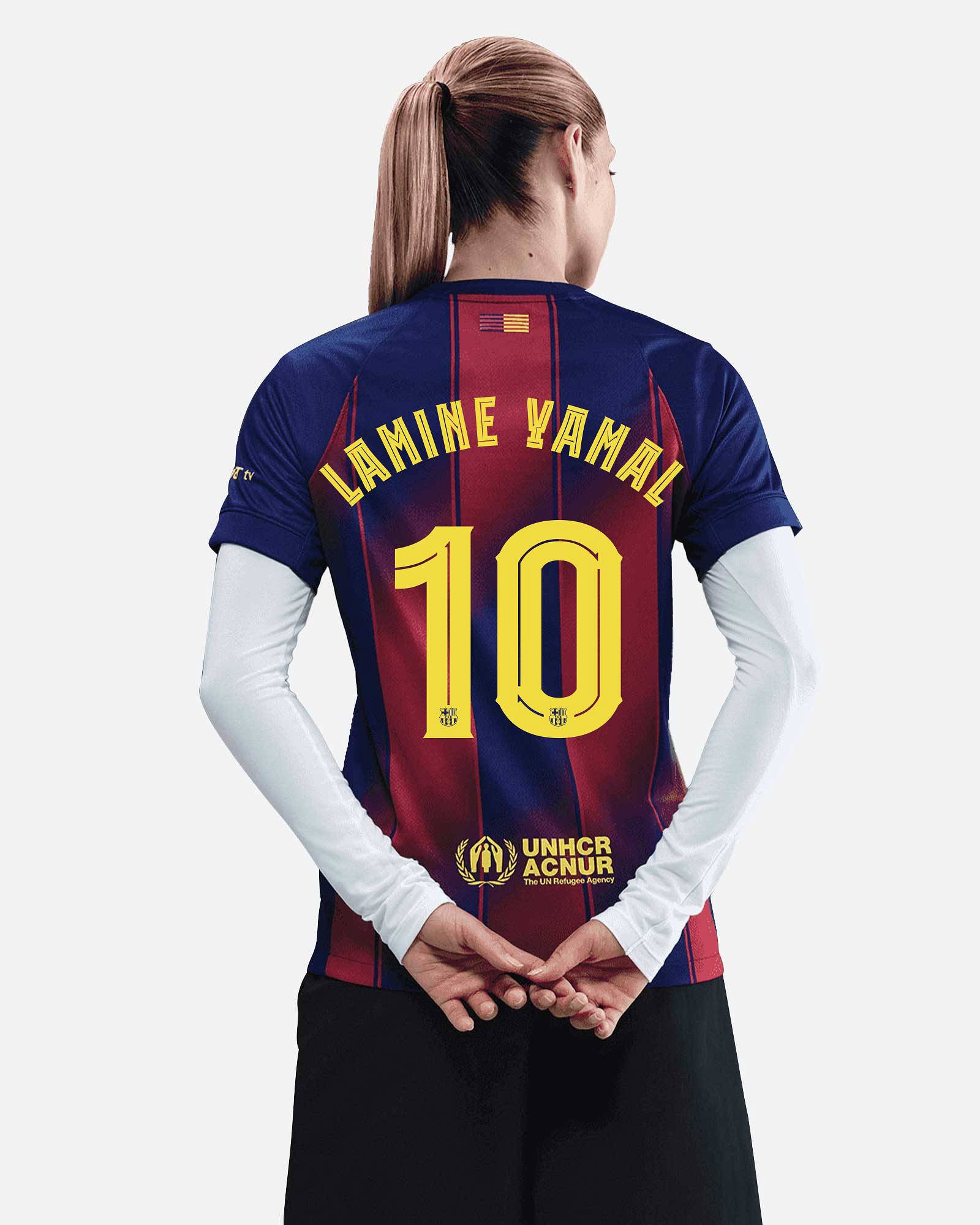 Camiseta 1ª FC Barcelona 2025/2026  Lamine Yamal - Fútbol Factory