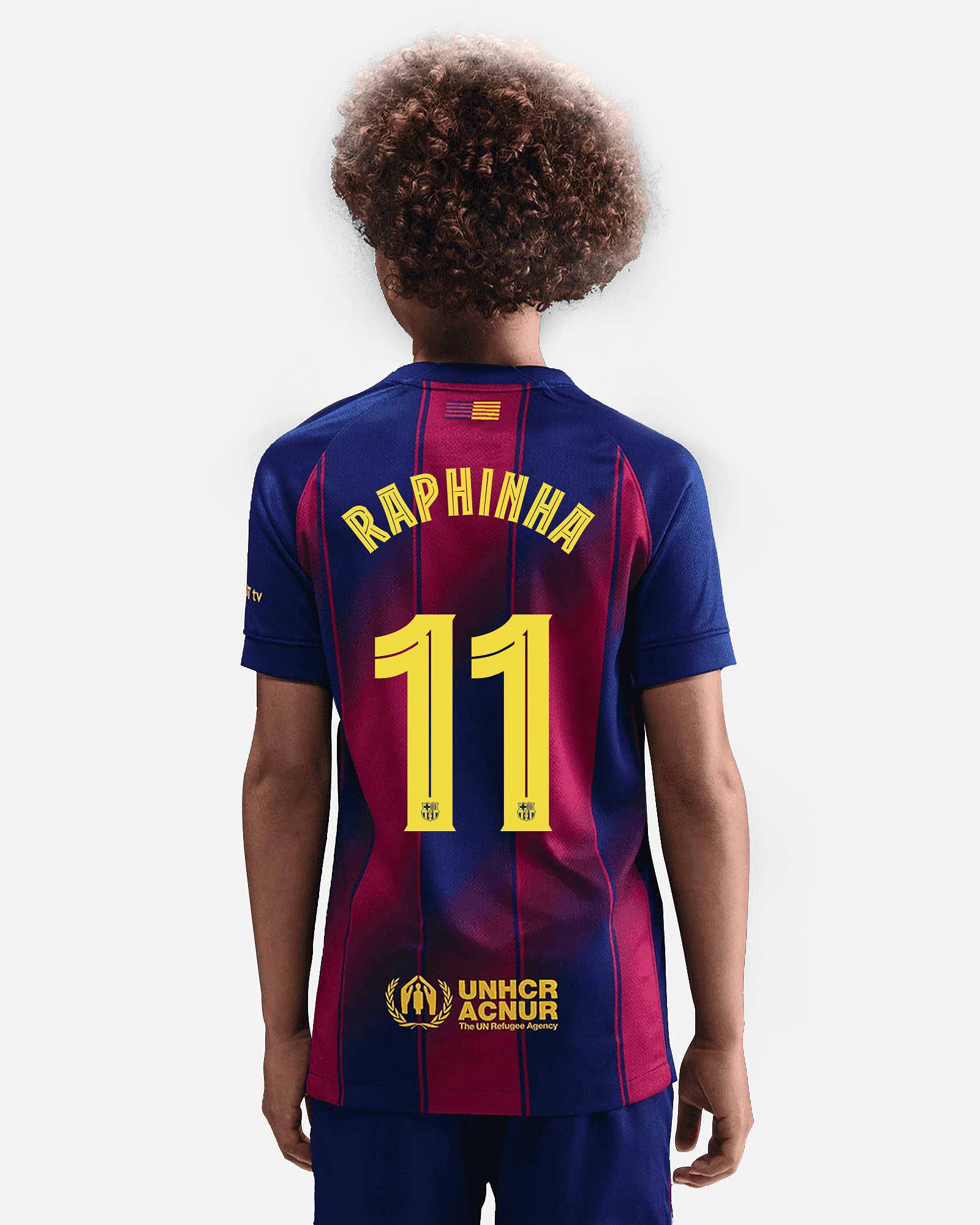 Camiseta 1ª FC Barcelona 2025/2026  Raphinha - Fútbol Factory