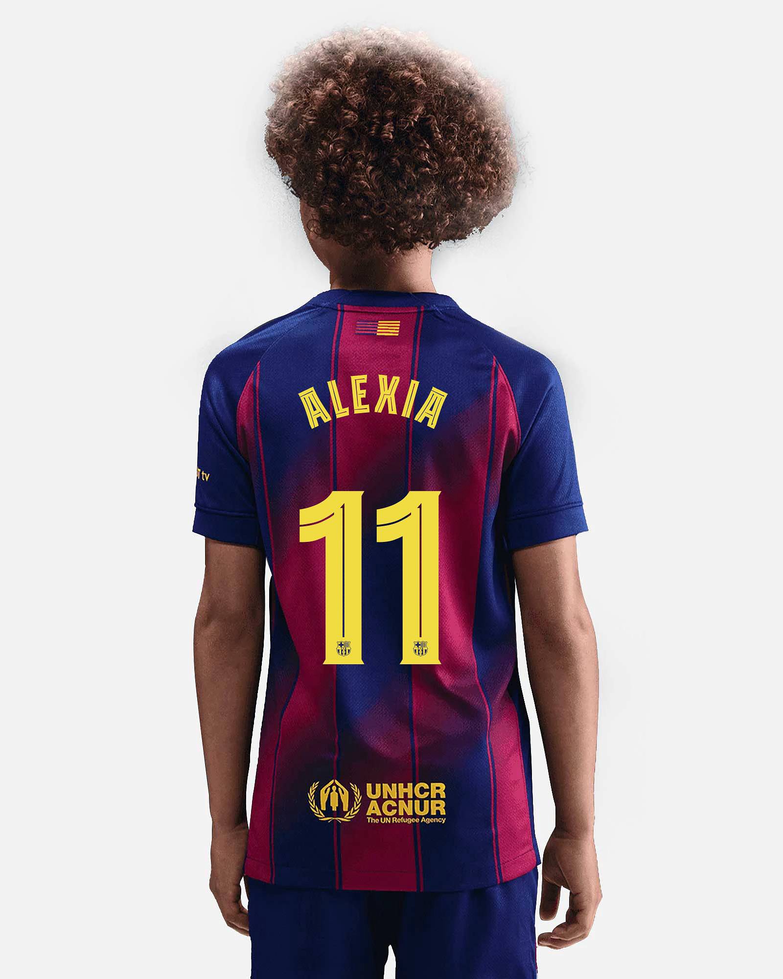 Camiseta 1ª FC Barcelona 2025/2026  Alexia - Fútbol Factory