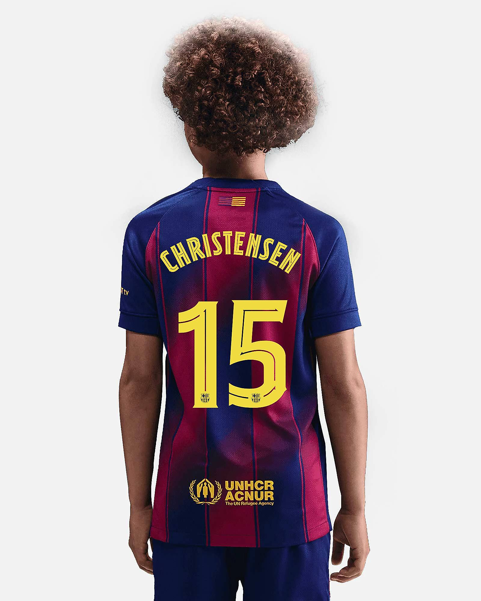 Camiseta 1ª FC Barcelona 2025/2026 Christensen Camiseta 1ª FC Barcelona 2025/2026 Christensen - Fútbol Factory