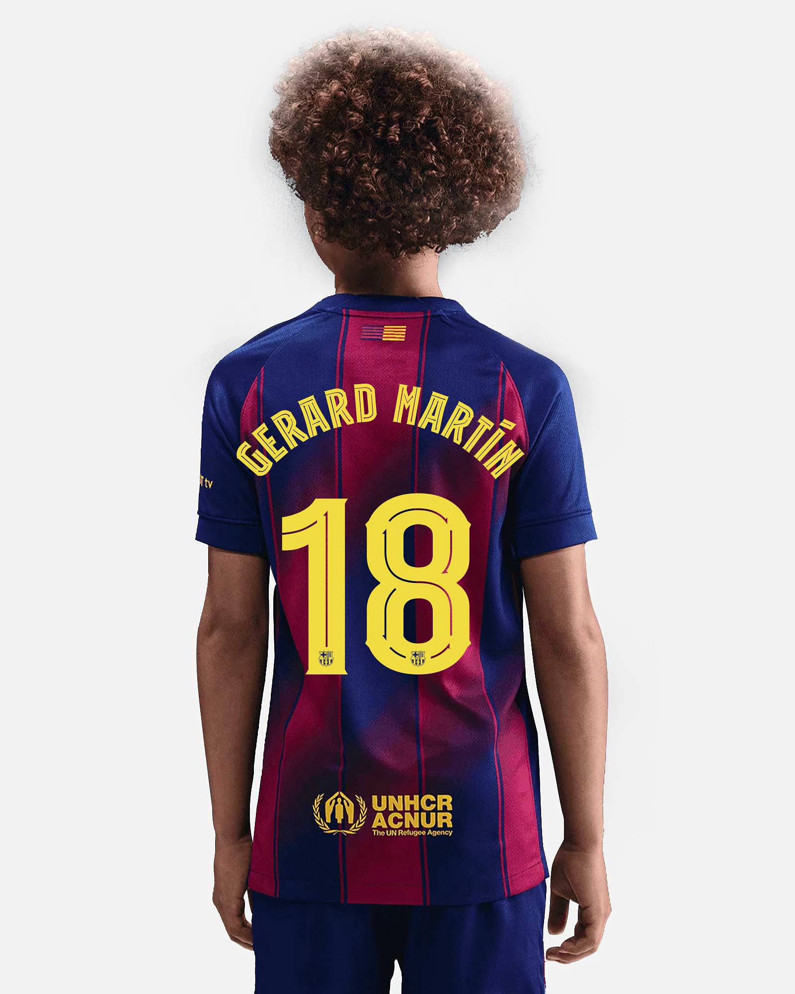 Camiseta 1ª FC Barcelona 2025/2026  Pau Víctor - Fútbol Factory