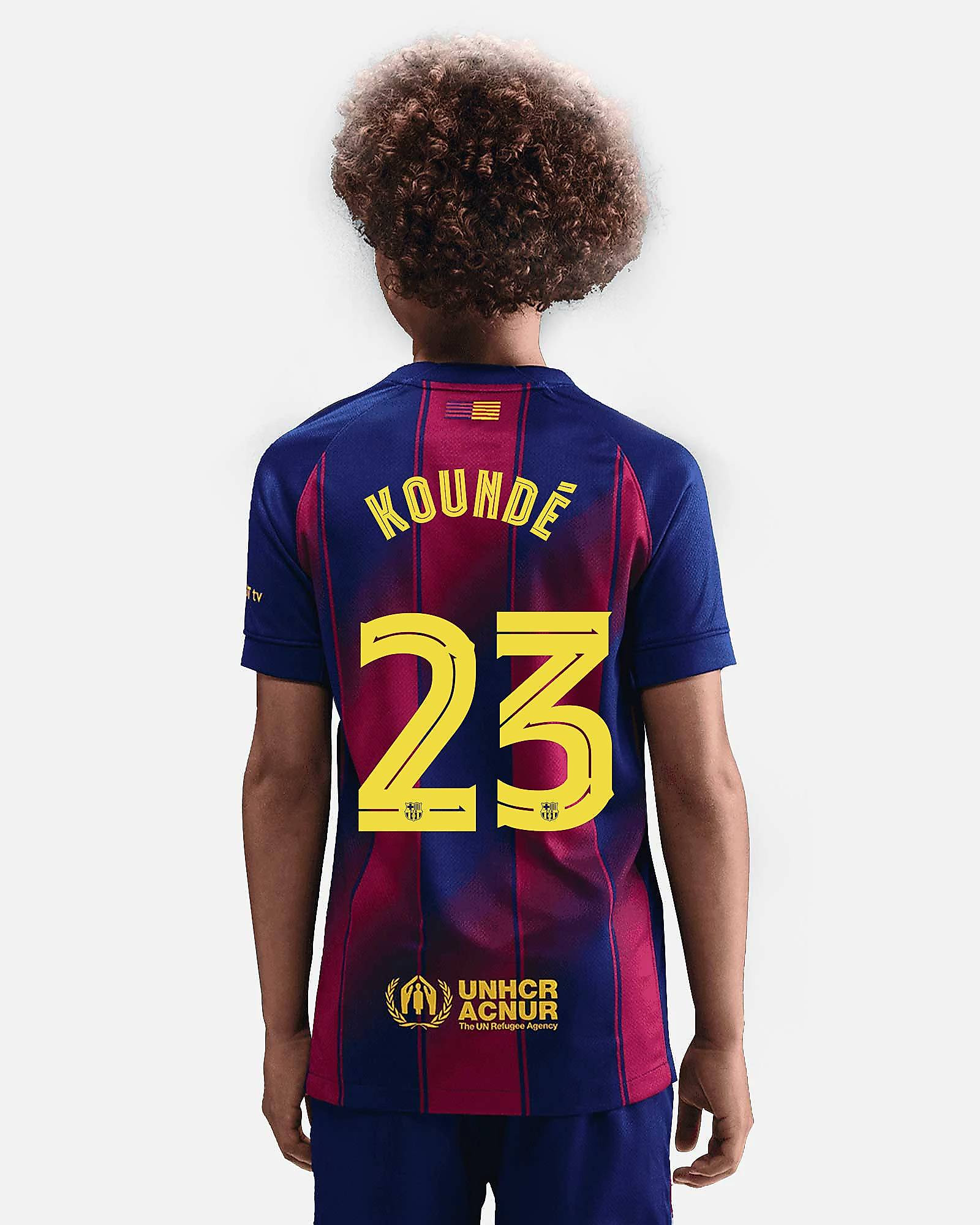 Camiseta 1ª FC Barcelona 2025/2026  Koundé - Fútbol Factory
