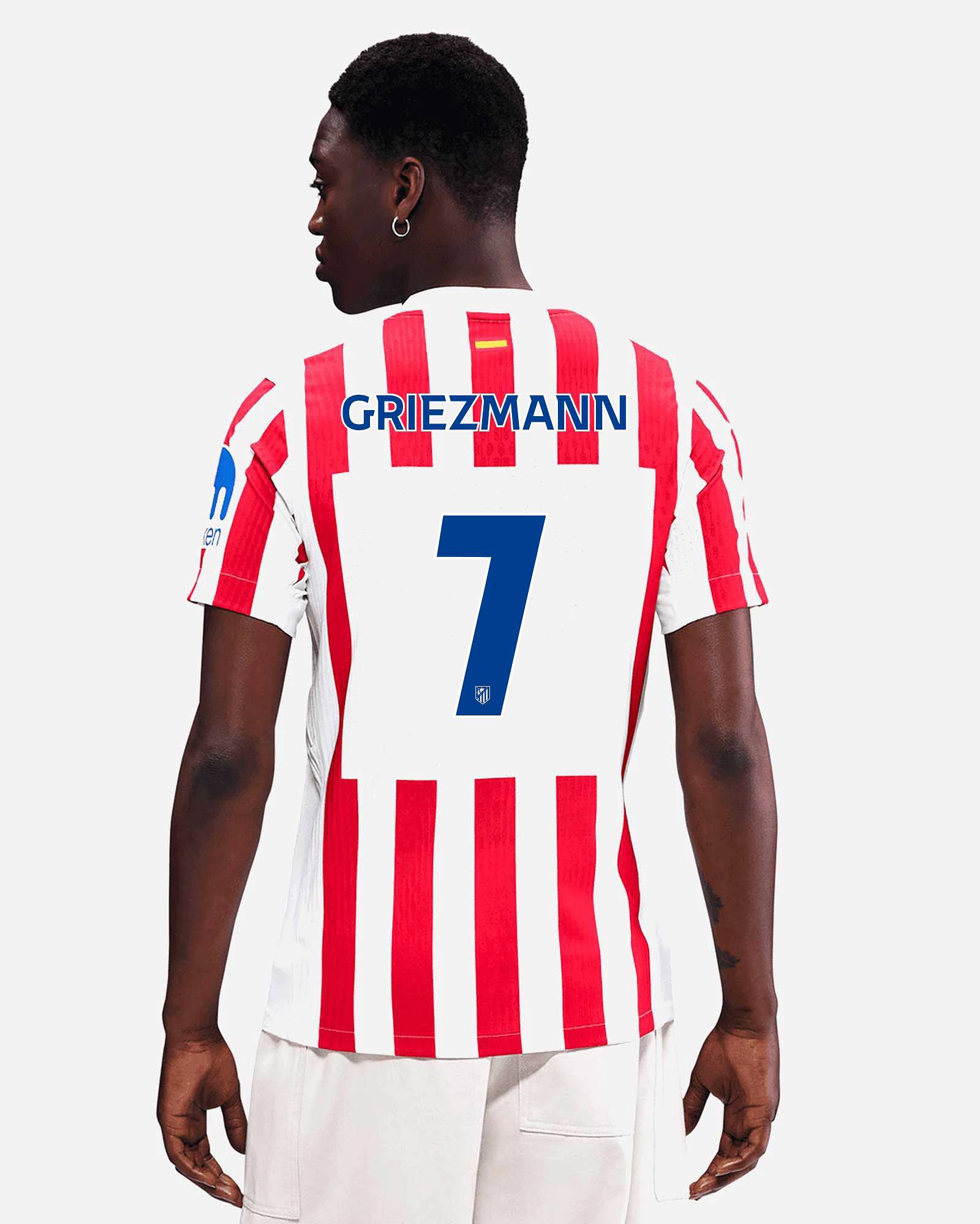 Camiseta 1ª Atlético de Madrid 2025/2026 Match Griezmann - Fútbol Factory