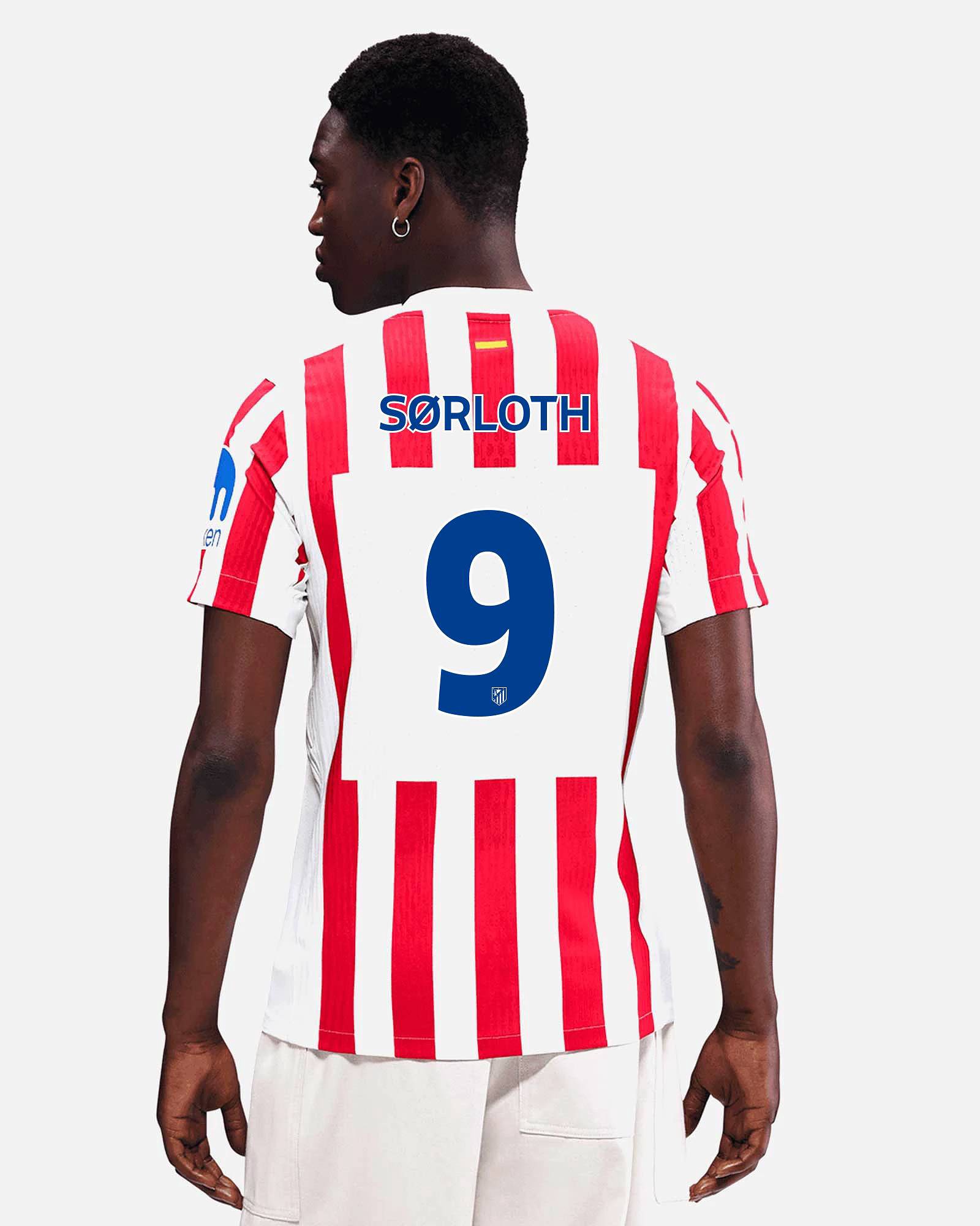 Camiseta 1ª Atlético de Madrid 2025/2026 Match Sørloth - Fútbol Factory