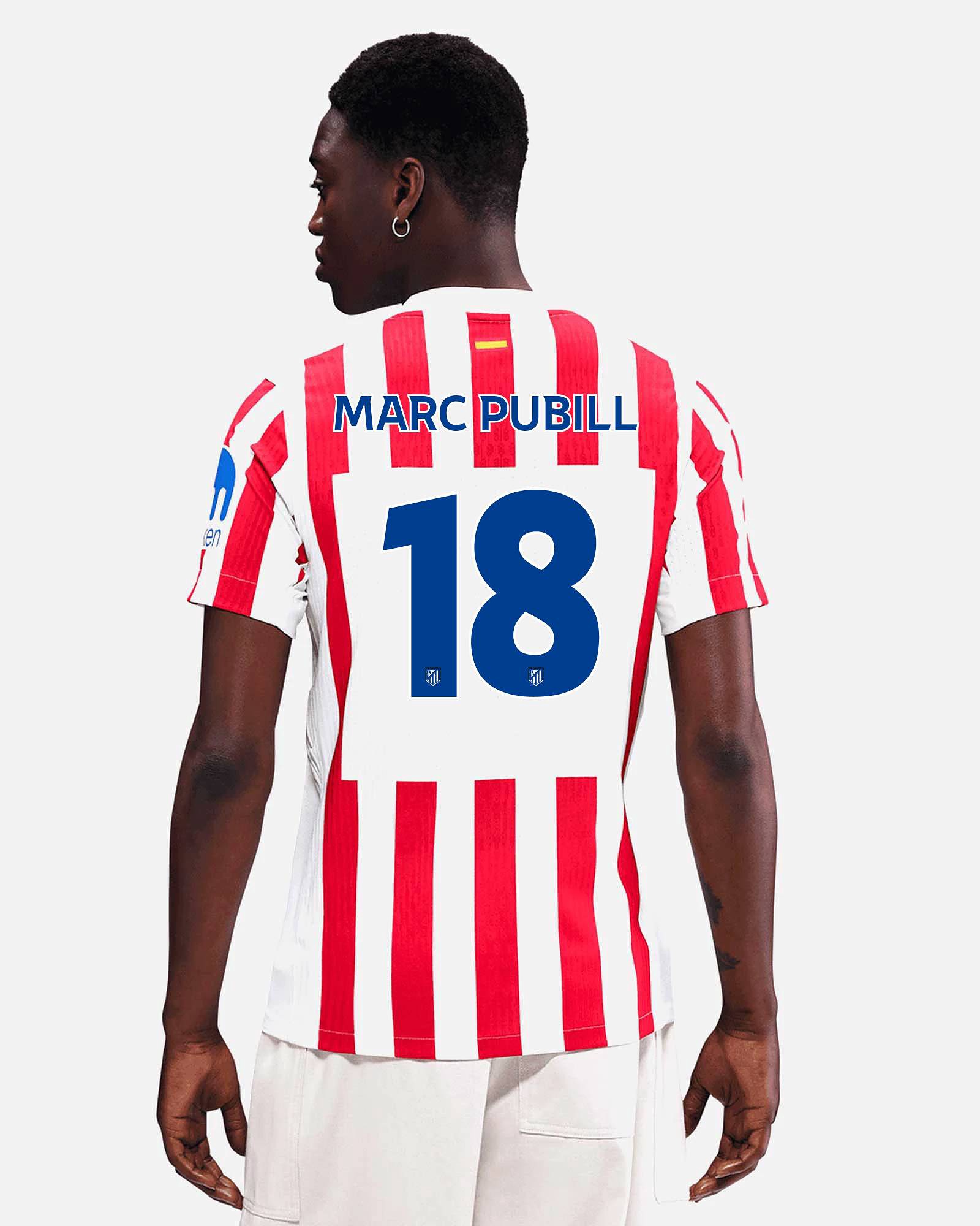 Camiseta 1ª Atlético de Madrid 2025/2026 Match Marc Pubill - Fútbol Factory