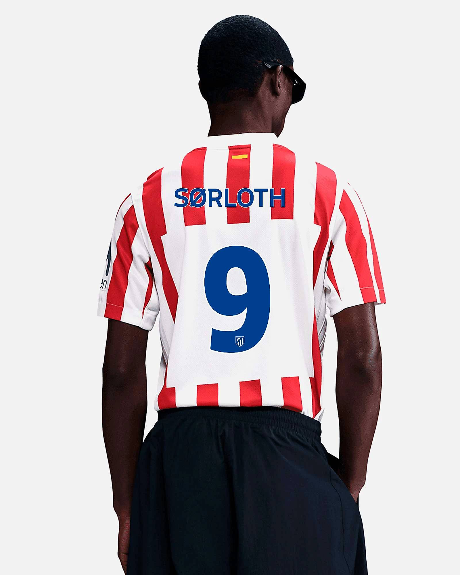 Camiseta 1ª Atlético de Madrid 2025/2026 Sørloth Camiseta 1ª Atlético de Madrid 2025/2026 Sørloth - Fútbol Factory