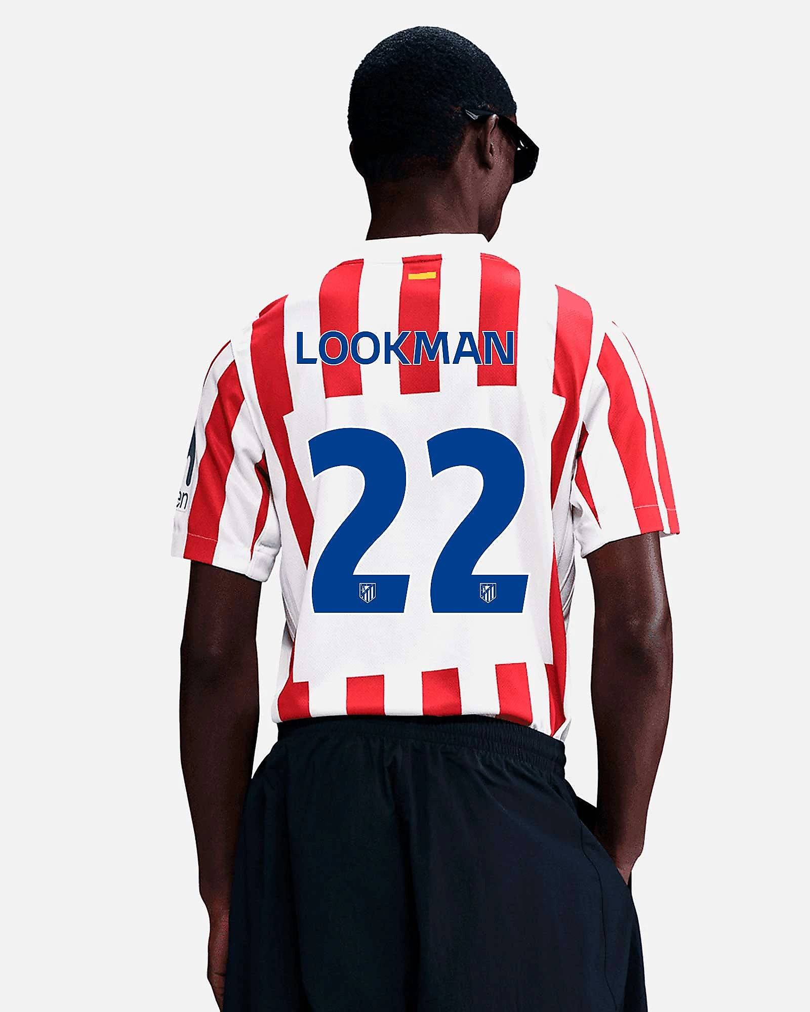 Camiseta 1ª Atlético de Madrid 2025/2026  Lookman - Fútbol Factory