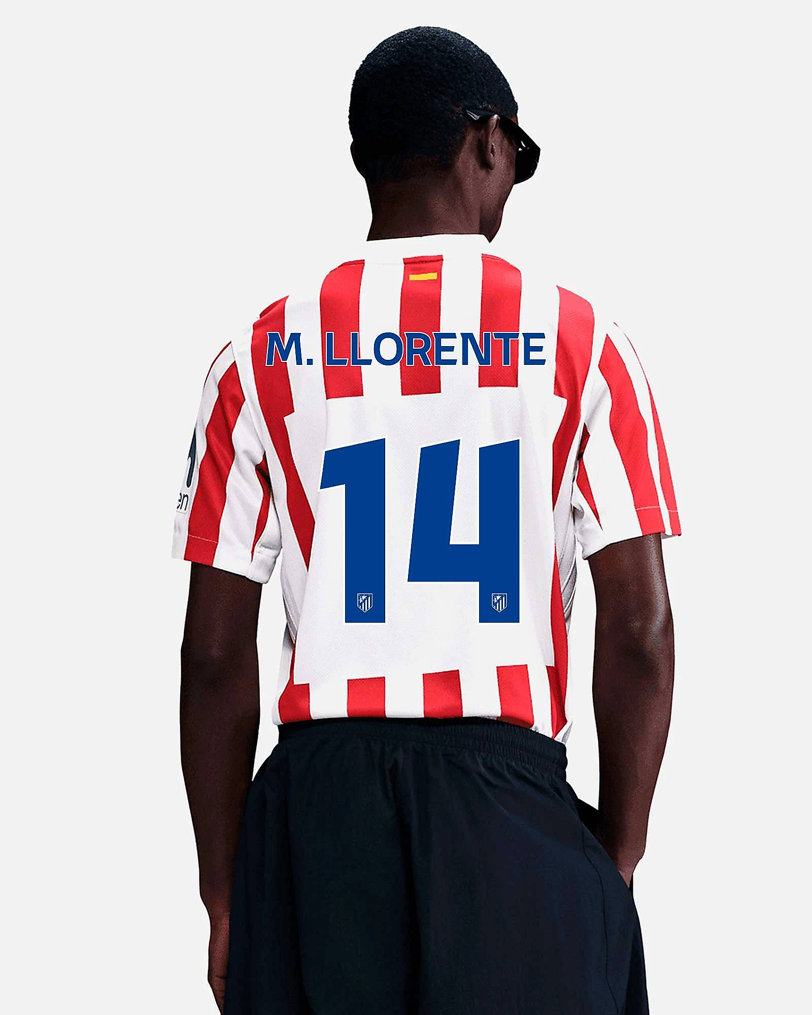 Camiseta 1ª Atlético de Madrid 2025/2026  M. Llorente - Fútbol Factory