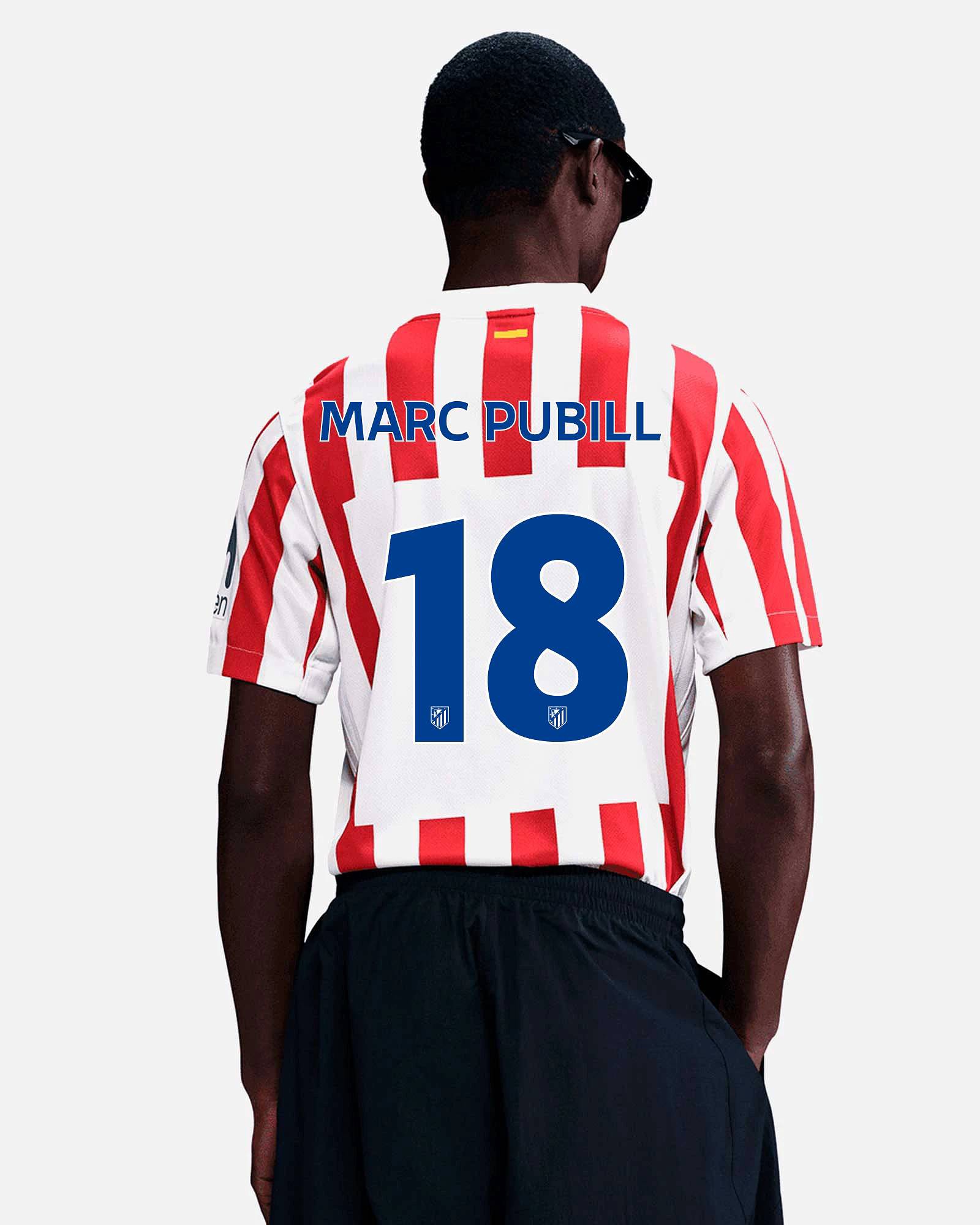 Camiseta 1ª Atlético de Madrid 2025/2026  Marc Pubill - Fútbol Factory