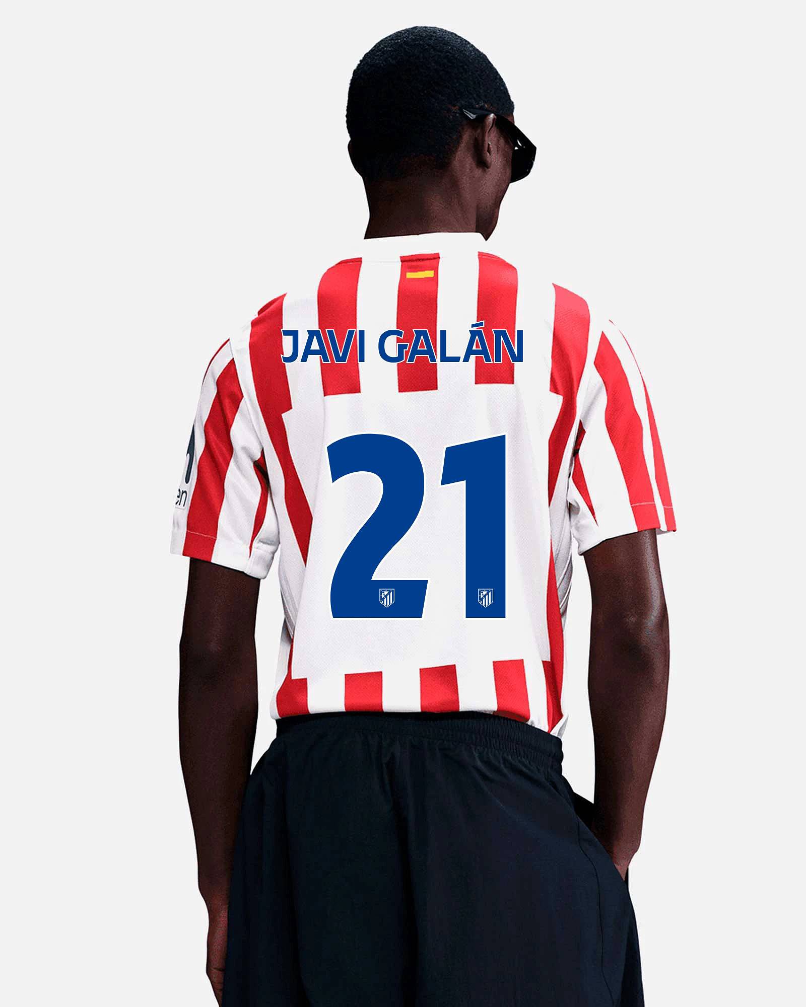 Camiseta 1ª Atlético de Madrid 2025/2026  Javi Galán - Fútbol Factory