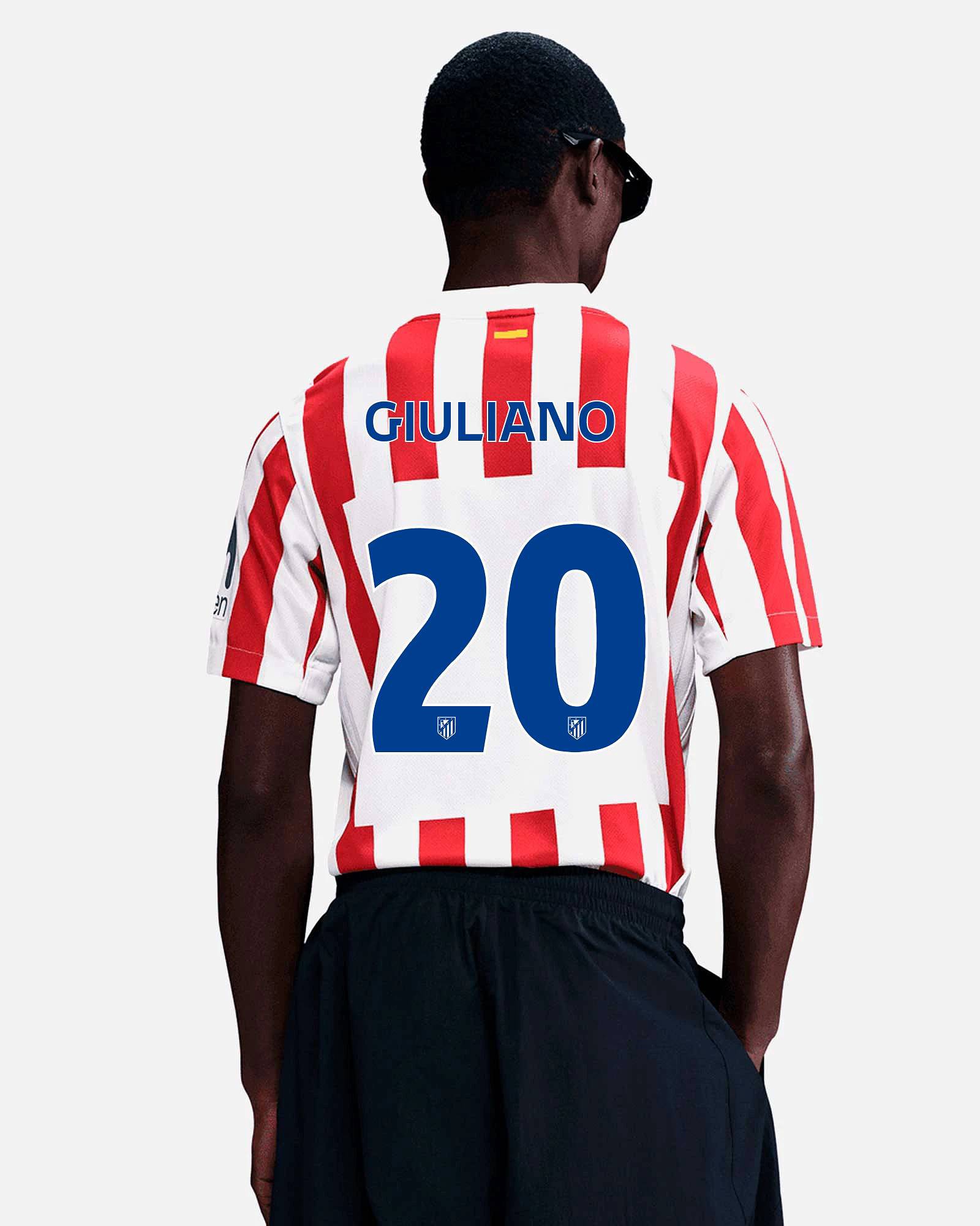 Camiseta 1ª Atlético de Madrid 2025/2026  Giuliano - Fútbol Factory