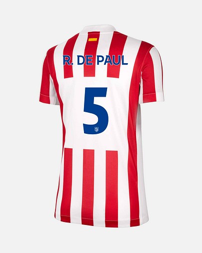 Camiseta 1ª Atlético de Madrid 2025/2026 R. De Paul