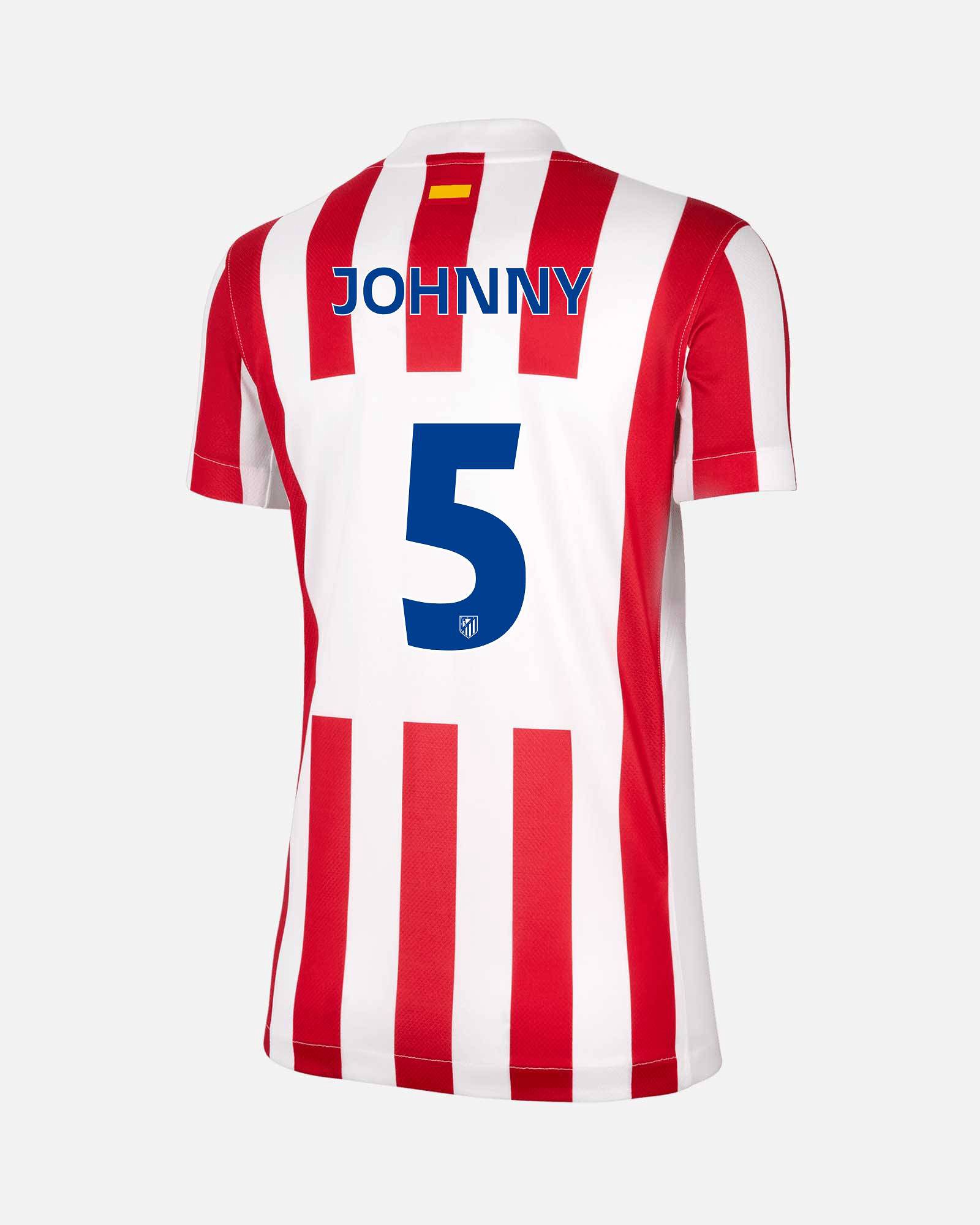 Camiseta 1ª Atlético de Madrid 2025/2026 Johnny Camiseta 1ª Atlético de Madrid 2025/2026 Johnny - Fútbol Factory