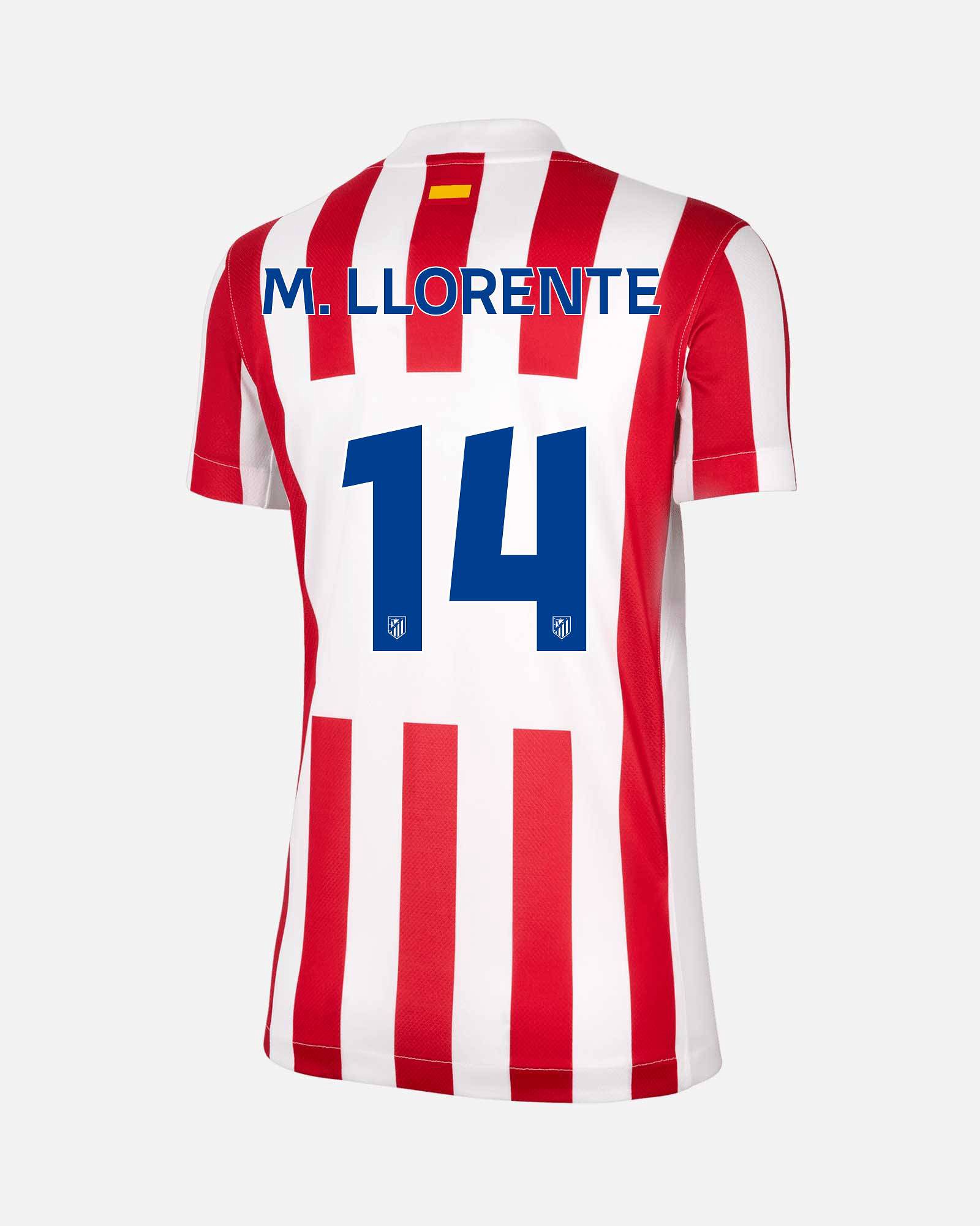 Camiseta 1ª Atlético de Madrid 2025/2026 M. Llorente - Fútbol Factory