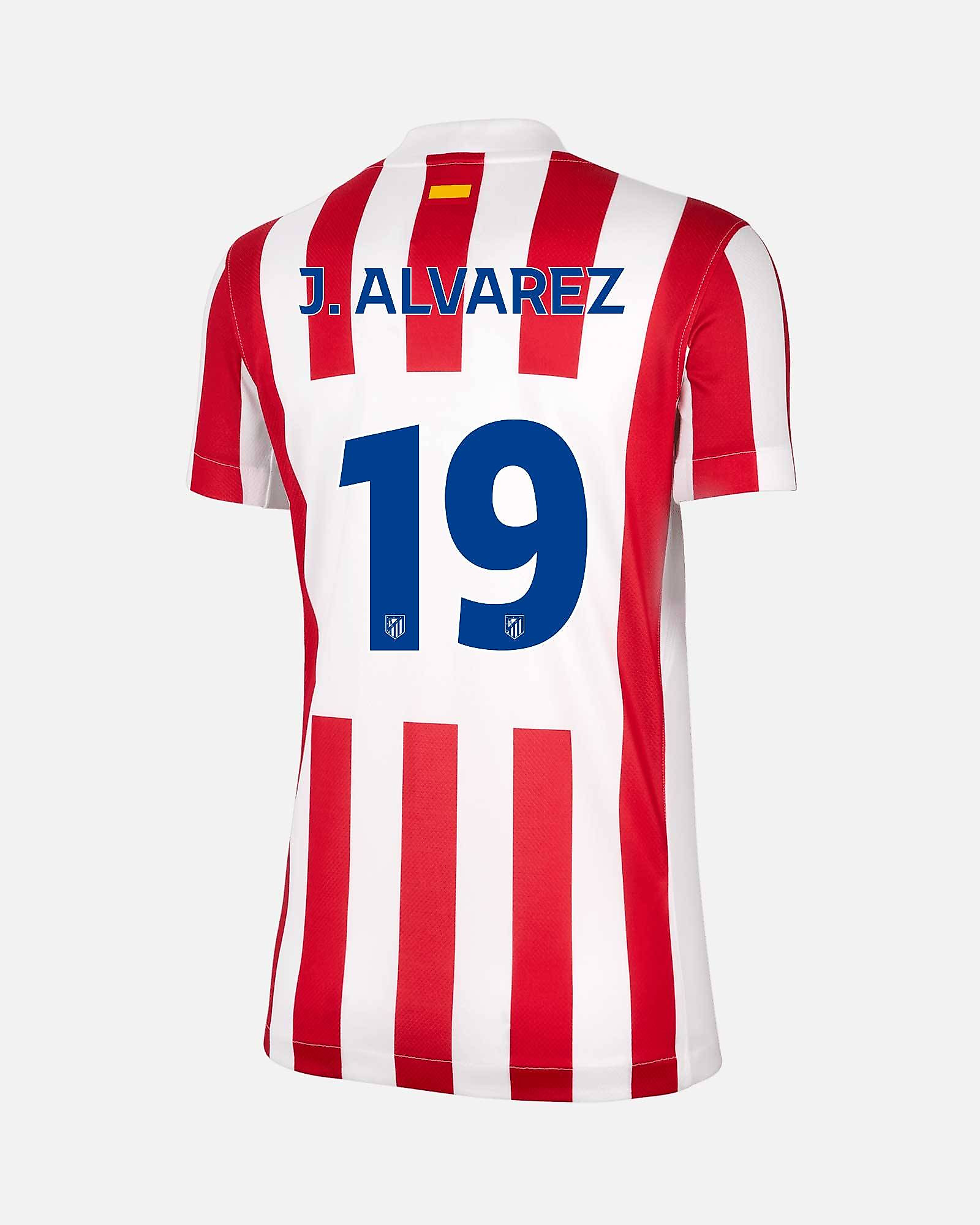 Camiseta 1ª Atlético de Madrid 2025/2026  J. Álvarez - Fútbol Factory