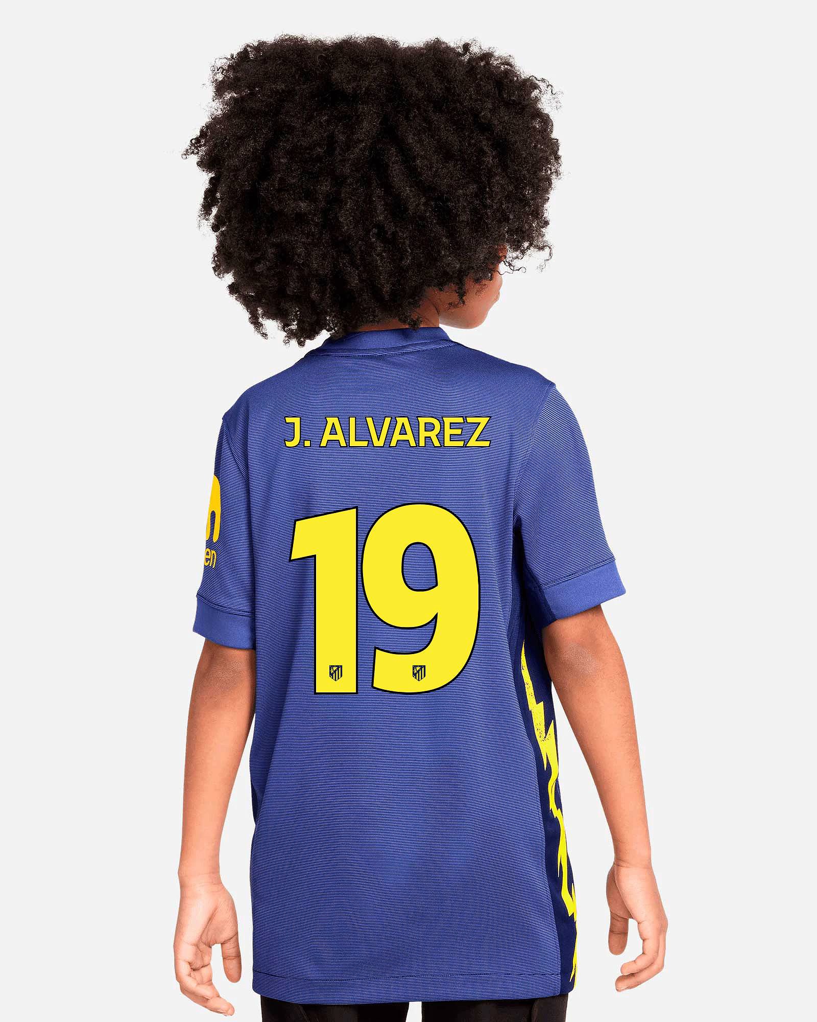 Camiseta 2ª Atlético de Madrid 2025/2026 J. Álvarez Camiseta 2ª Atlético de Madrid 2025/2026 J. Álvarez - Fútbol Factory