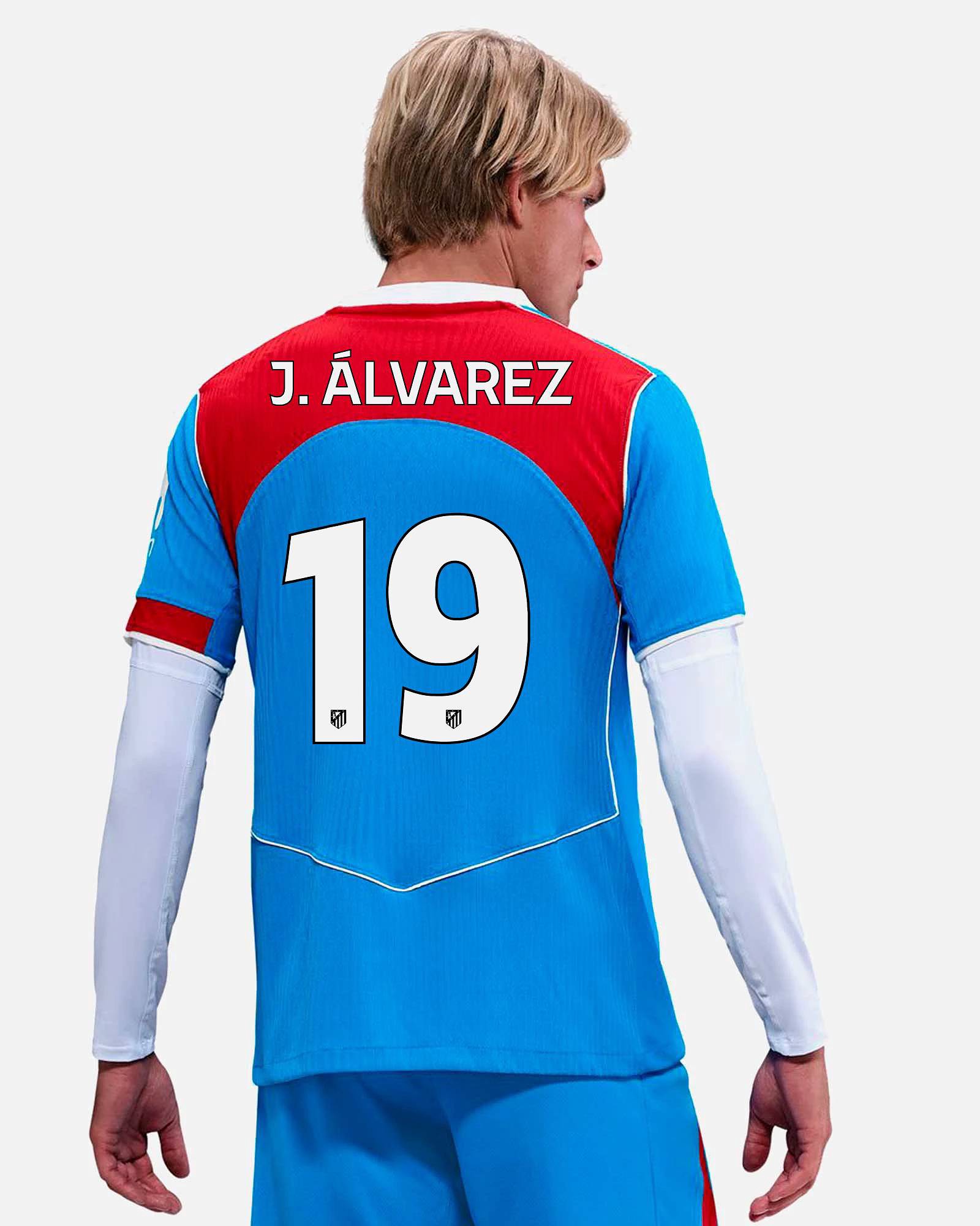Camiseta 3ª Atlético de Madrid 2025/2026 Match Julián Álvarez Camiseta 3ª Atlético de Madrid 2025/2026 Match Julián Álvarez - Fútbol Factory