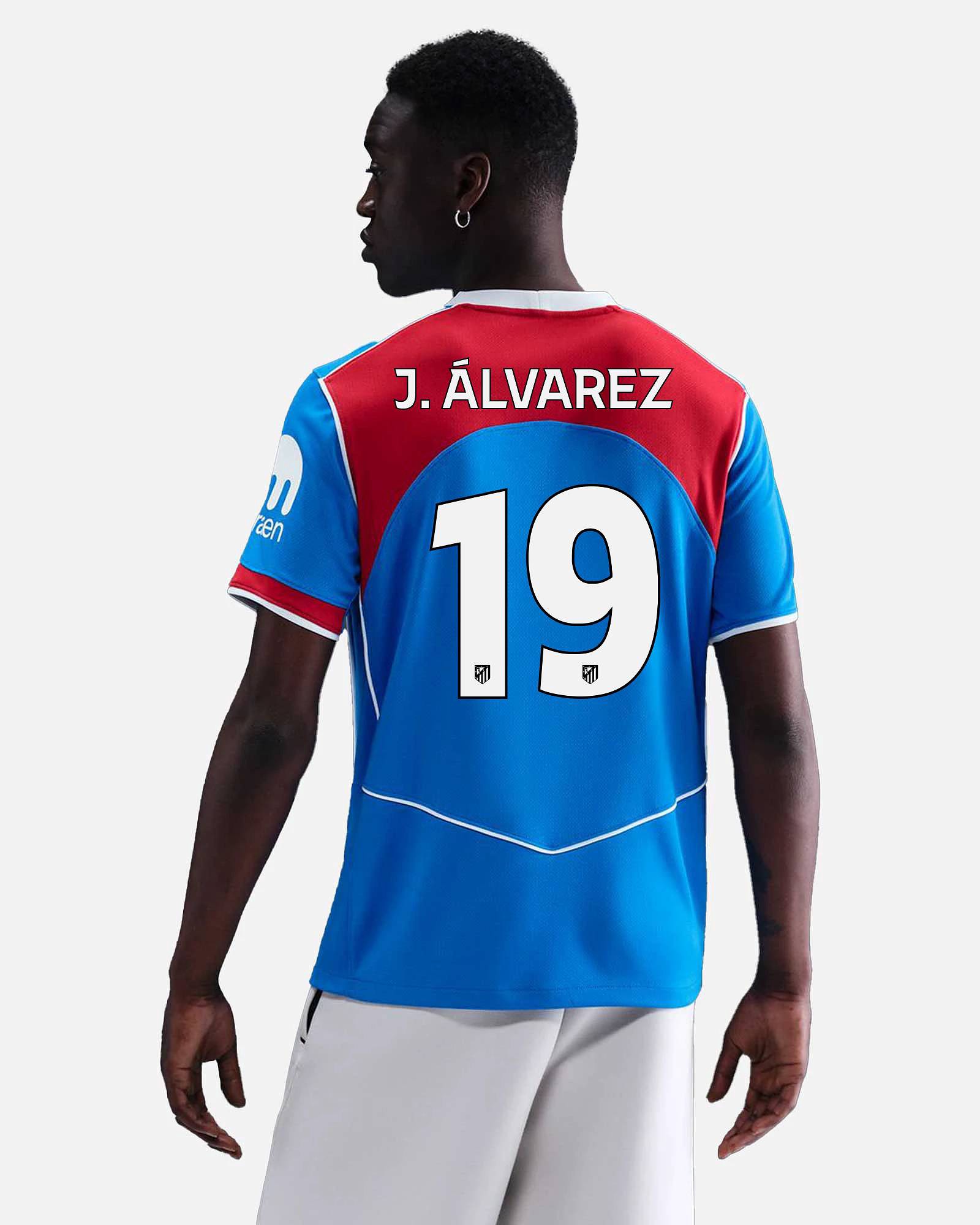 Camiseta 3ª Atlético de Madrid 2025/2026 Julián Álvarez Camiseta 3ª Atlético de Madrid 2025/2026 Julián Álvarez - Fútbol Factory