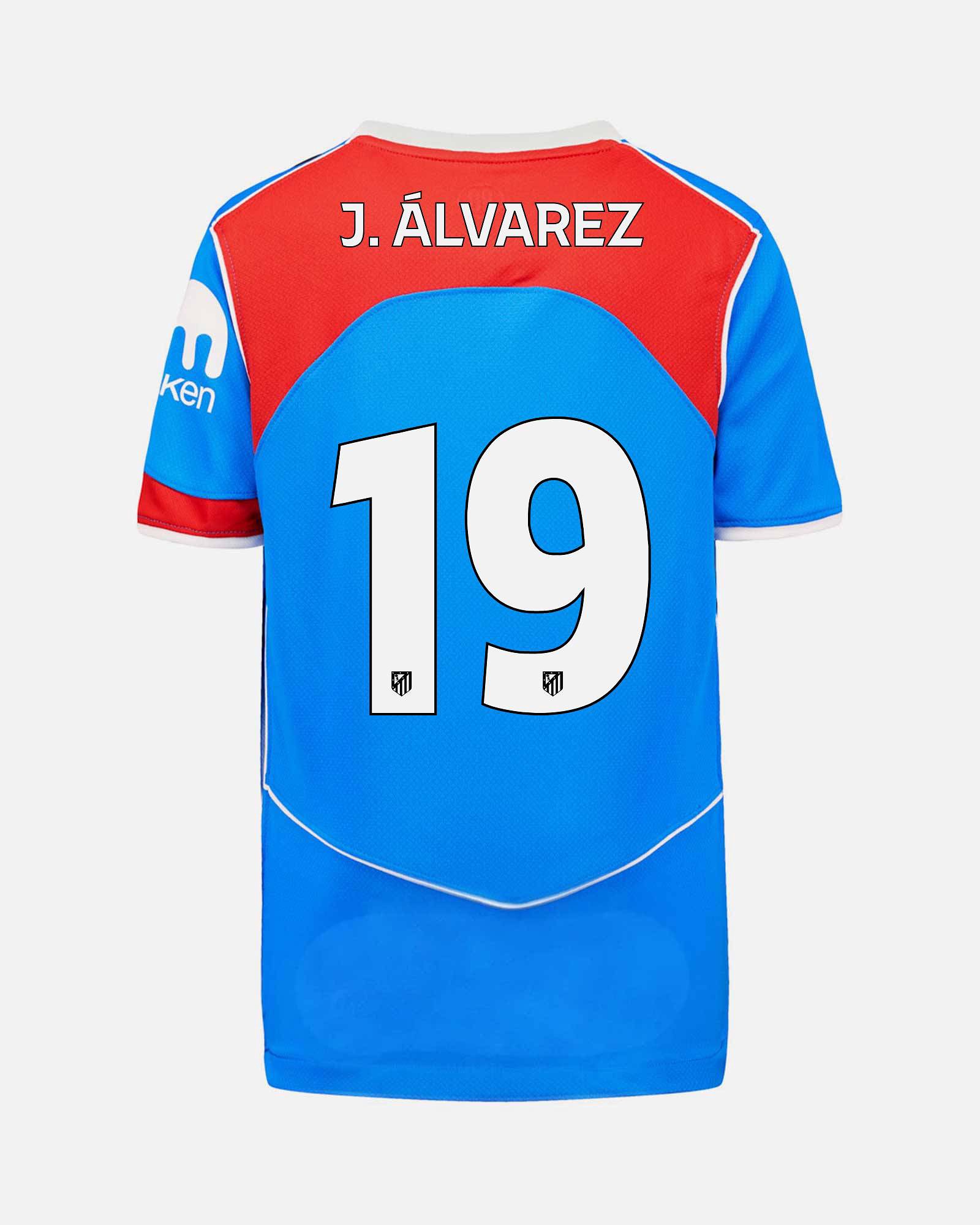 Camiseta 3ª Atlético de Madrid 2025/2026 Julián Álvarez Camiseta 3ª Atlético de Madrid 2025/2026 Julián Álvarez - Fútbol Factory