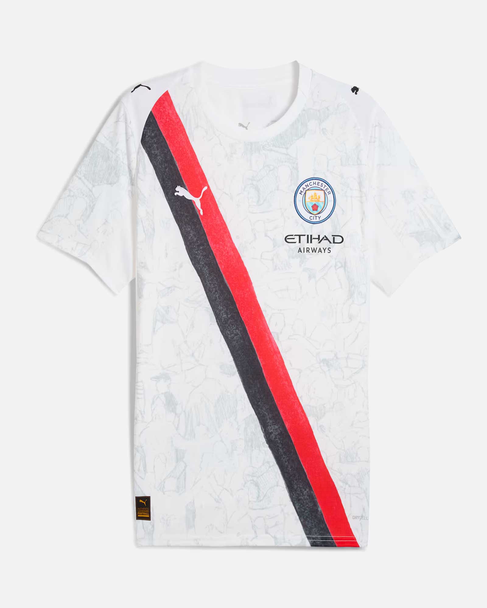 Camiseta 2ª Manchester City 2025/2026 Kid Super - Fútbol Factory
