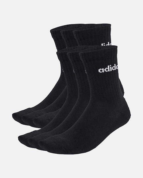 Meias adidas Linear Crew 6 Pares