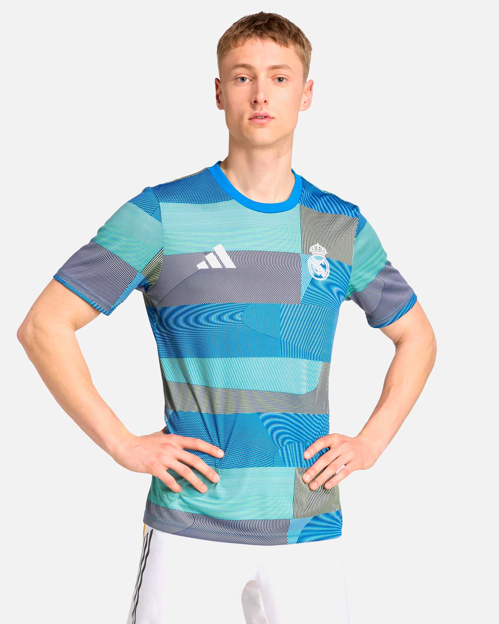 Camiseta Real Madrid 2025/2026 Prematch - Fútbol Factory