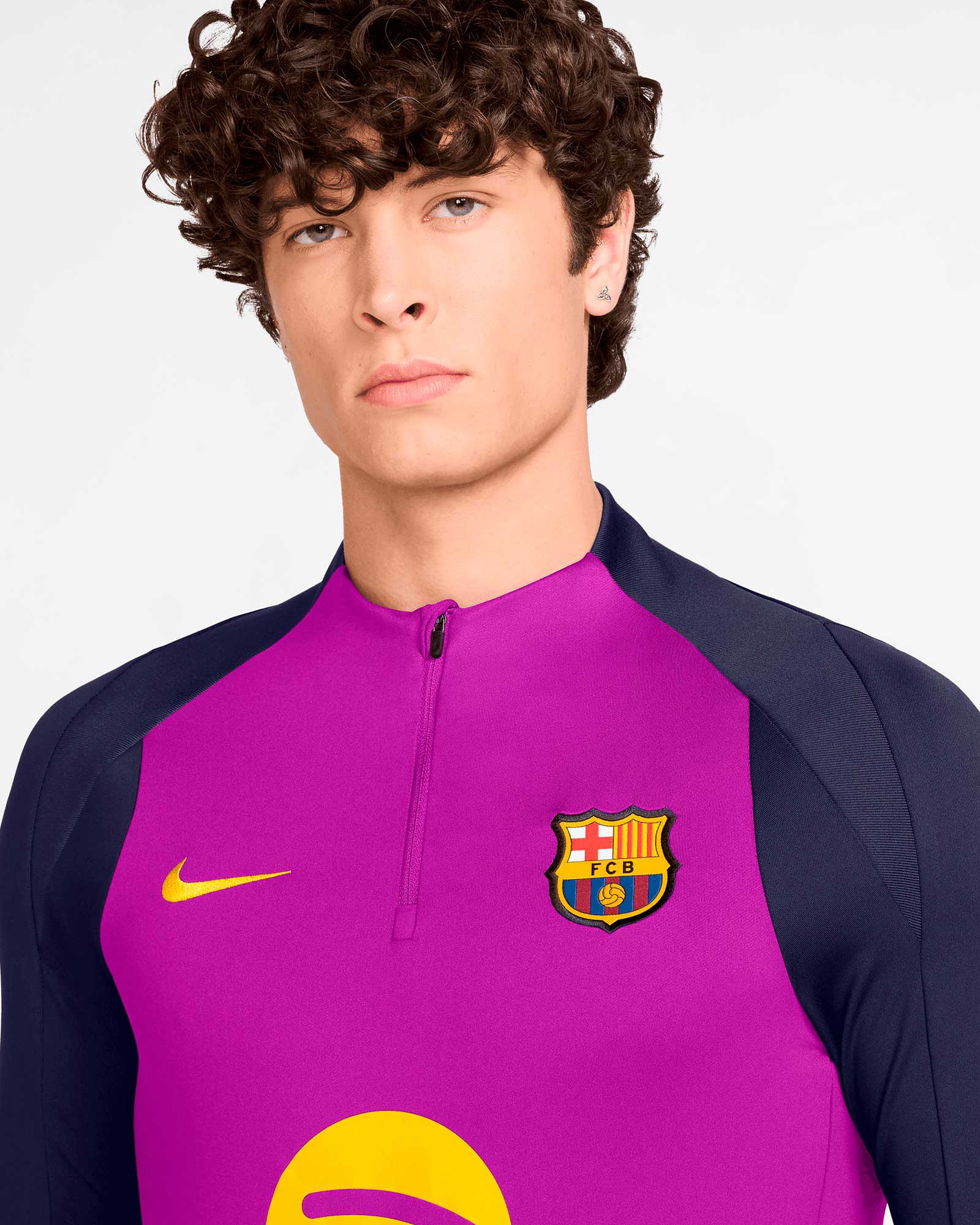 Sudadera FC Barcelona 2025/2026 Drill TR - Fútbol Factory