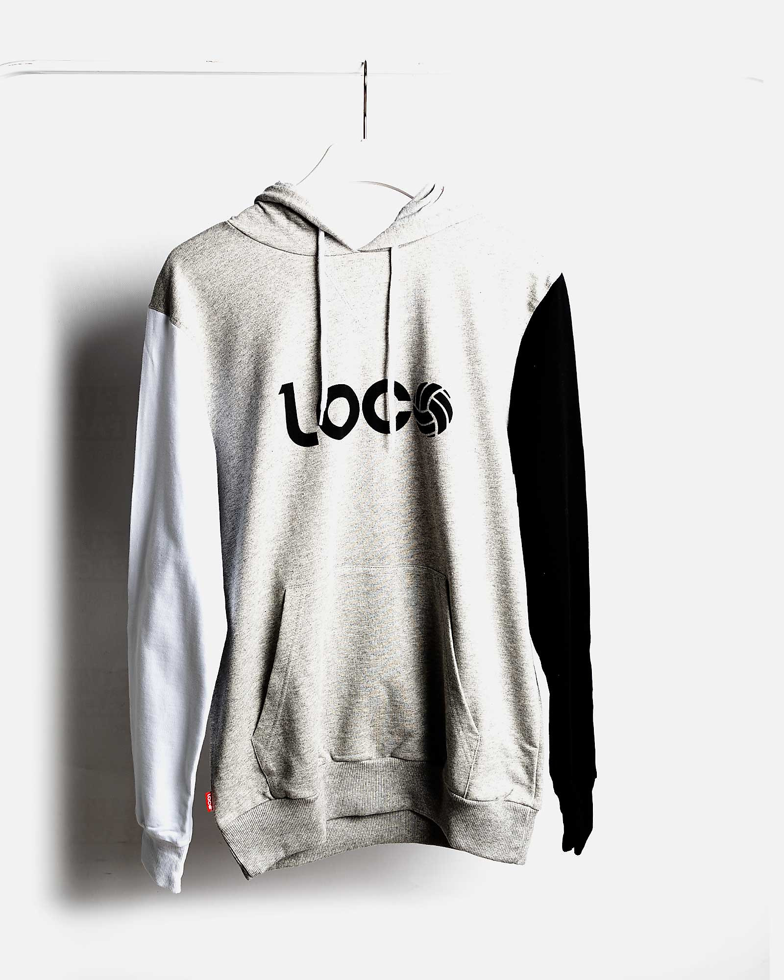 LOCO Sudadera de Remate Hooded