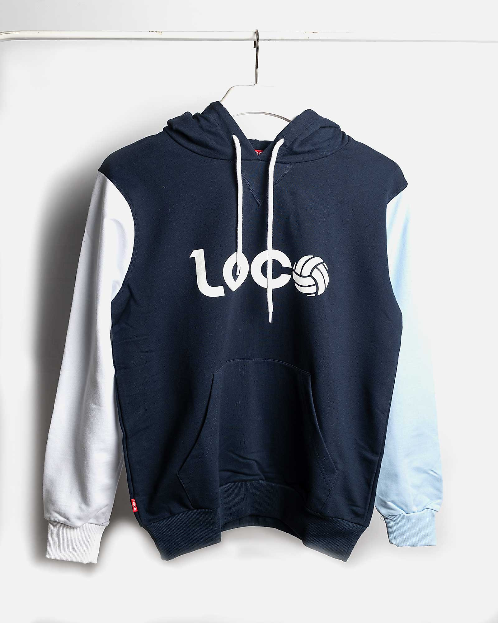 LOCO Sudadera de Remate Hooded