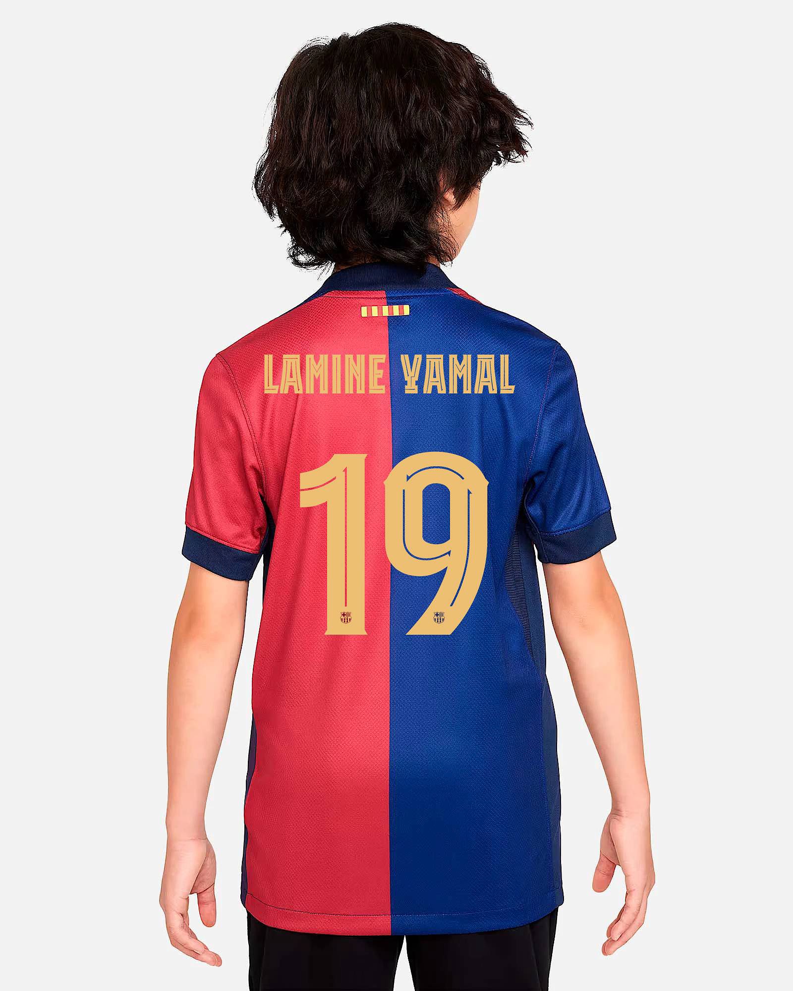 Camiseta 1ª FC Barcelona 2024/2025 Lamine Yamal - Fútbol Factory