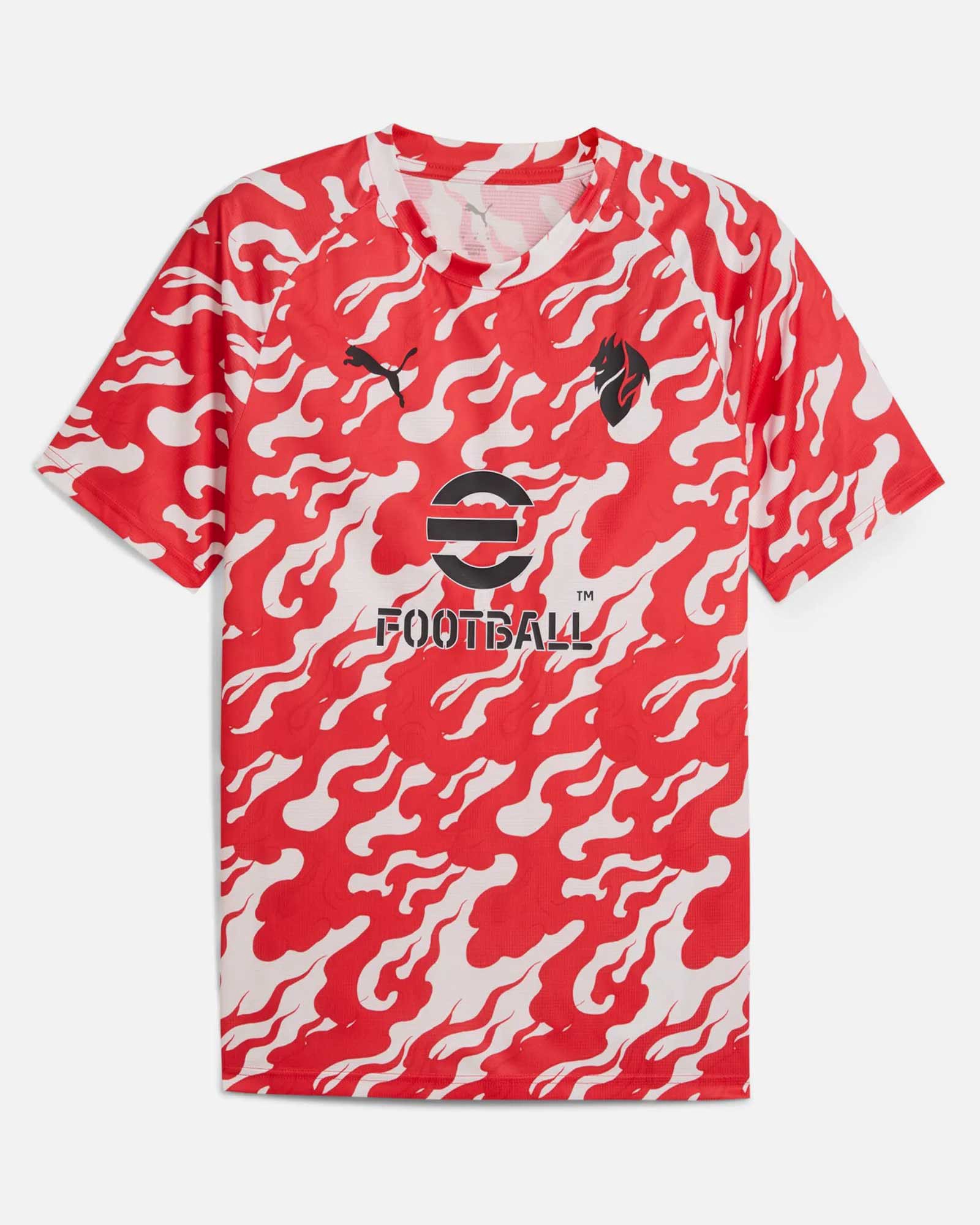 Camiseta AC Milan 2025/2026 Prematch - Fútbol Factory