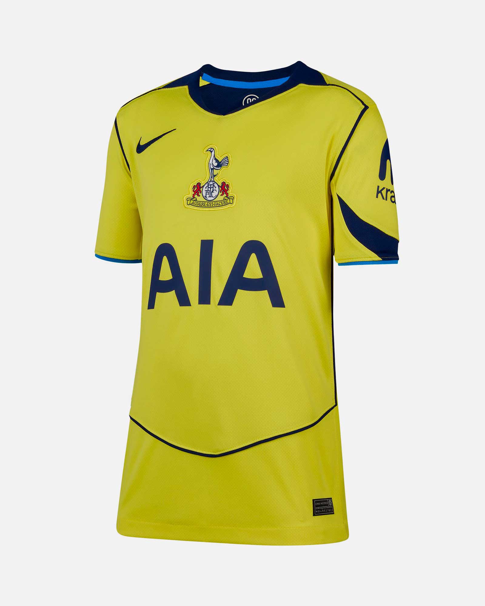 Camiseta 3ª Tottenham Hotspur 2025/2026 - Fútbol Factory